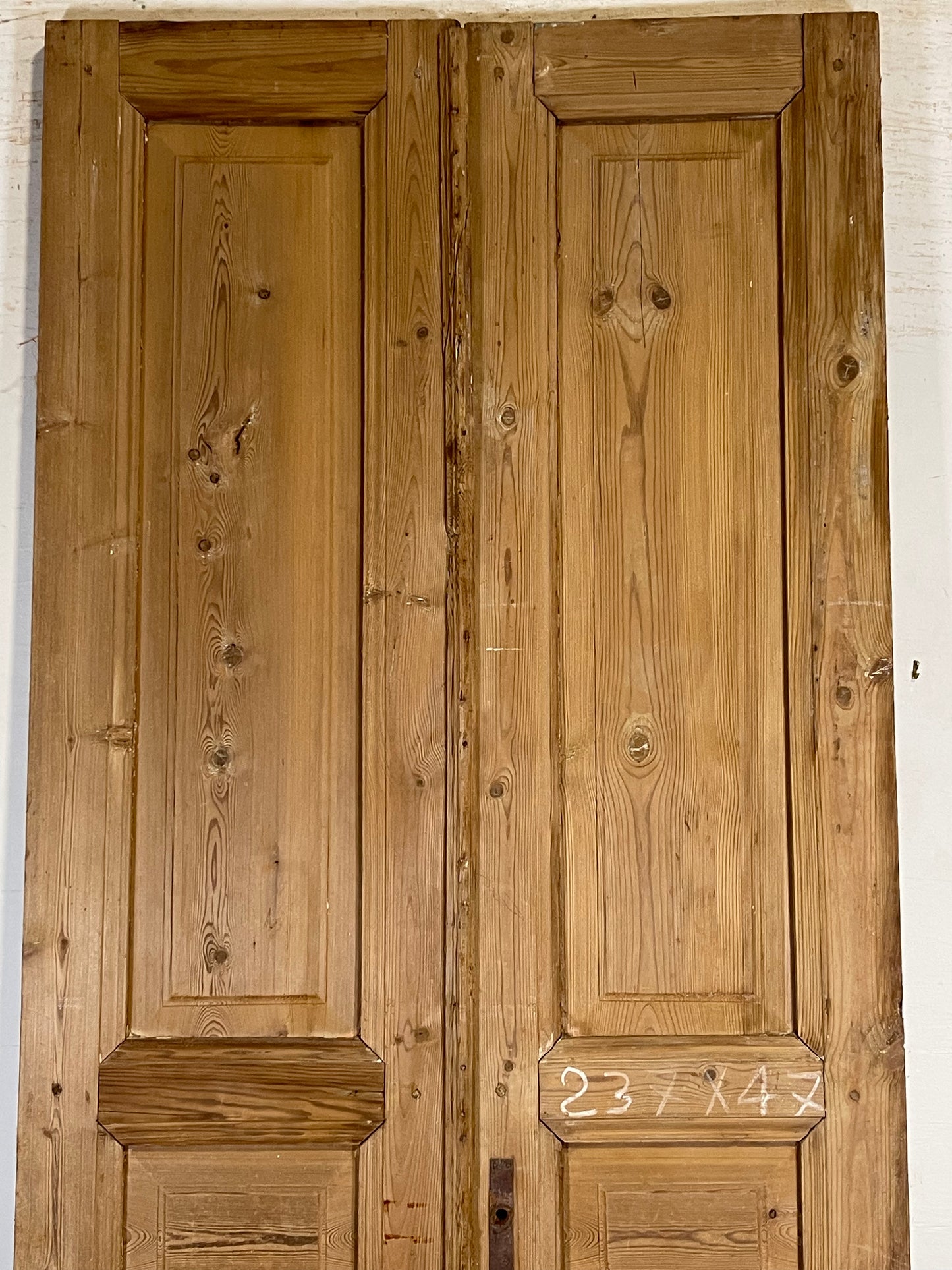 Antique French panel Doors (93.25x36.5) K726