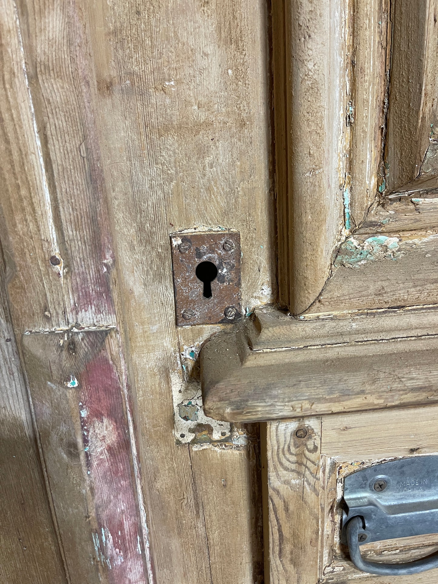 Antique French panel doors with Carvings (99 x 55) P 14