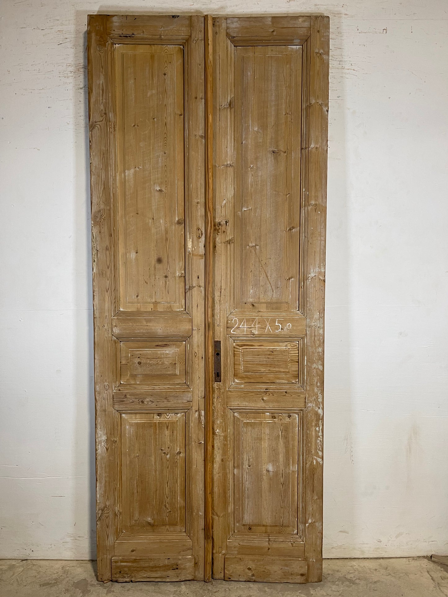 Antique French panel Doors (96x39.5) K736