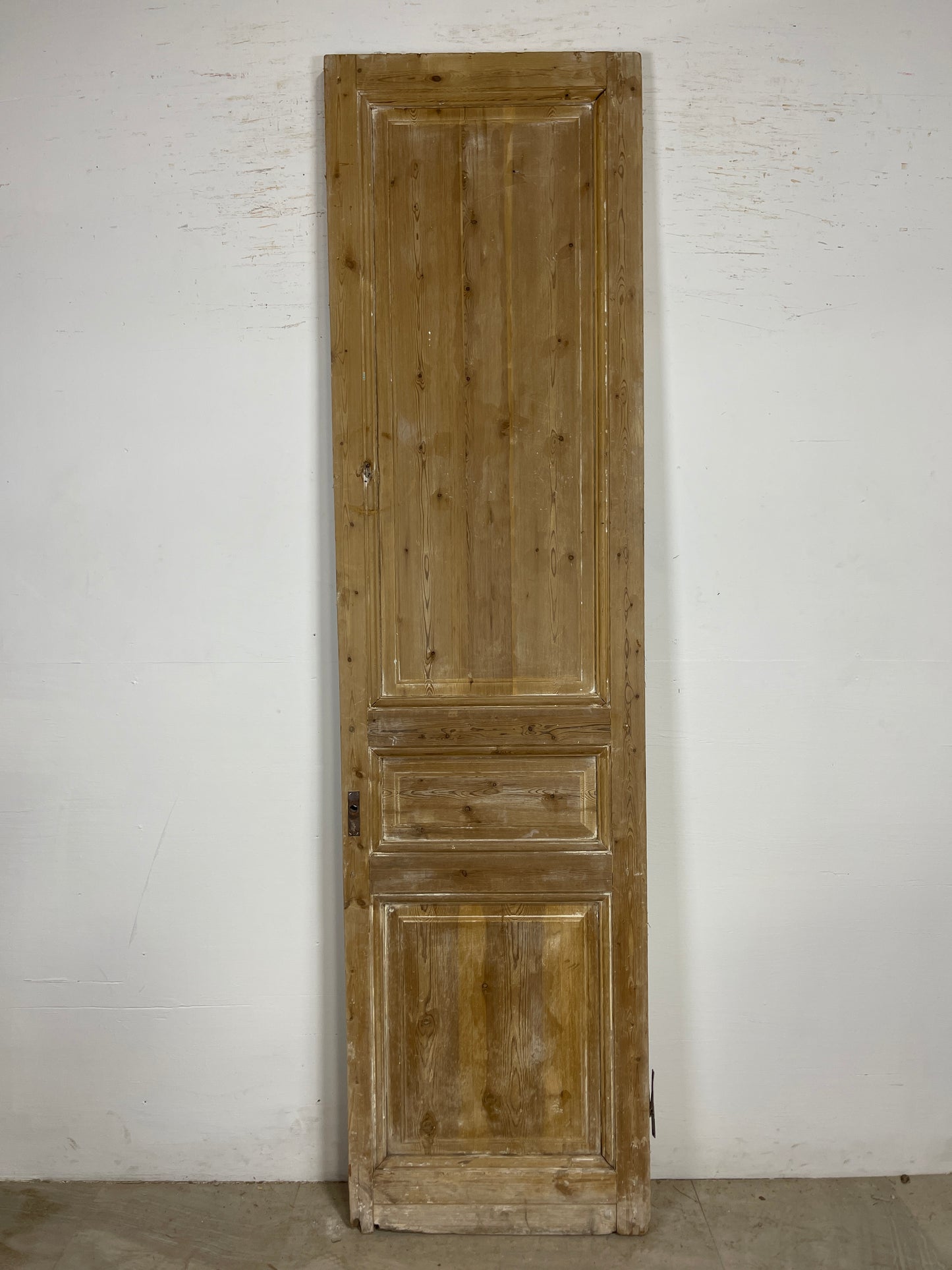 Antique French Panel Door (98.5 x 26) Singler door O224