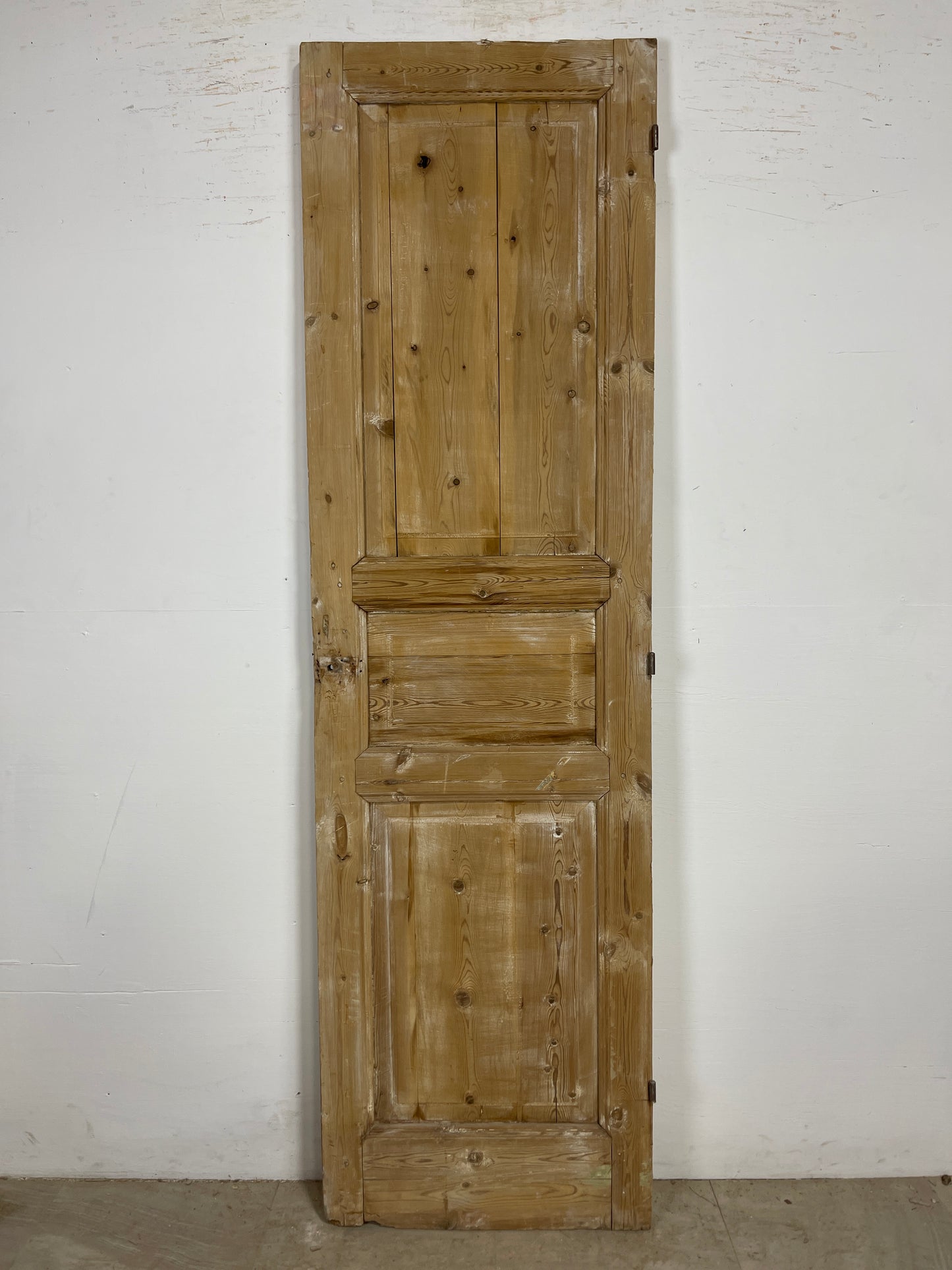 Antique French Panel Door (88.5 x 25.5) Single wood O223