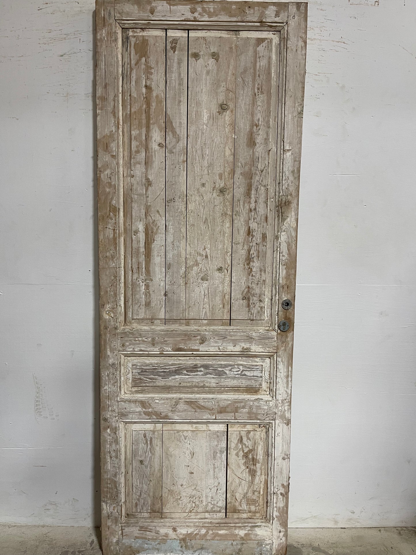 Antique French panel door (93.5x33.25) K801