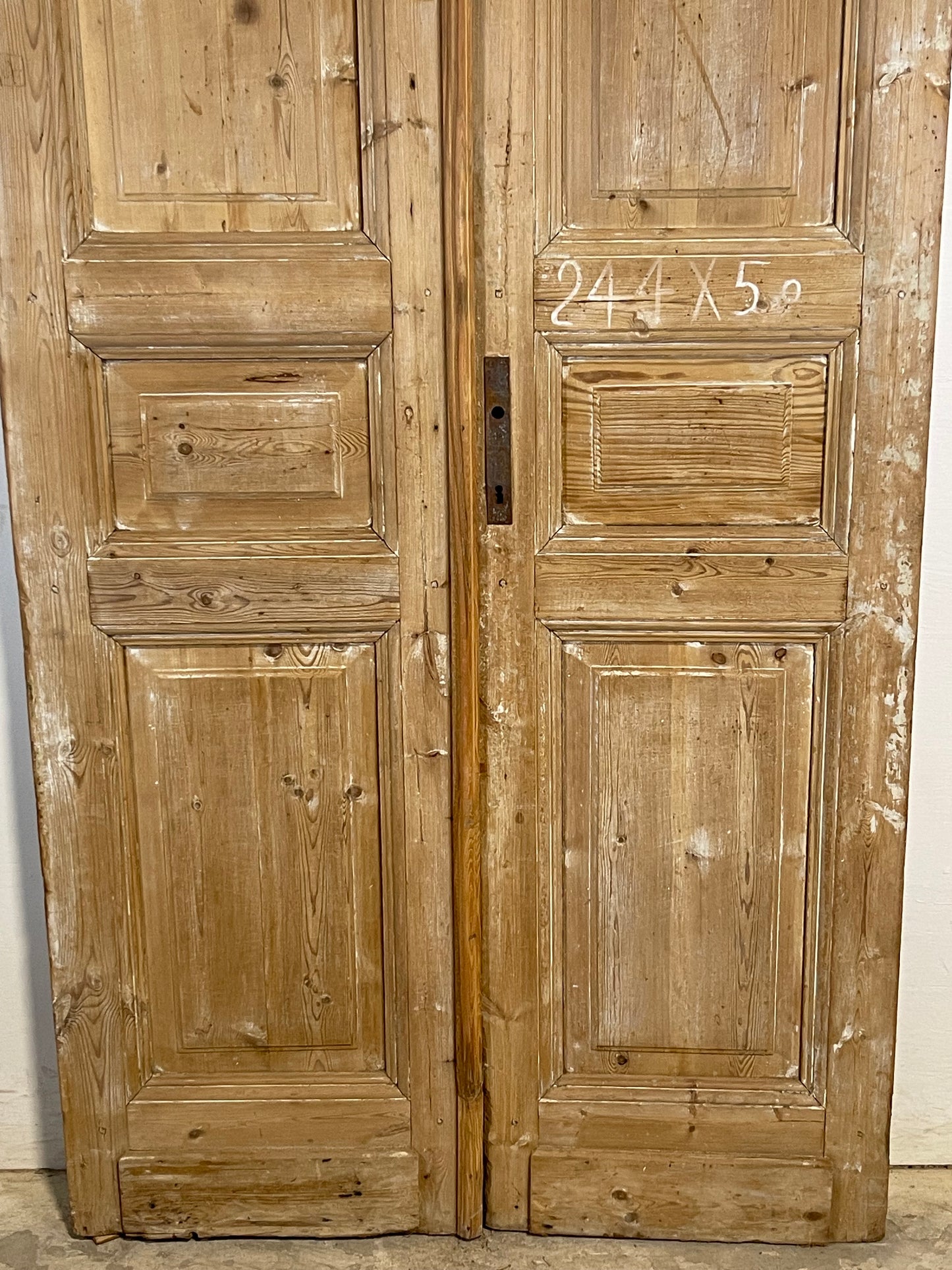 Antique French panel Doors (96x39.5) K736