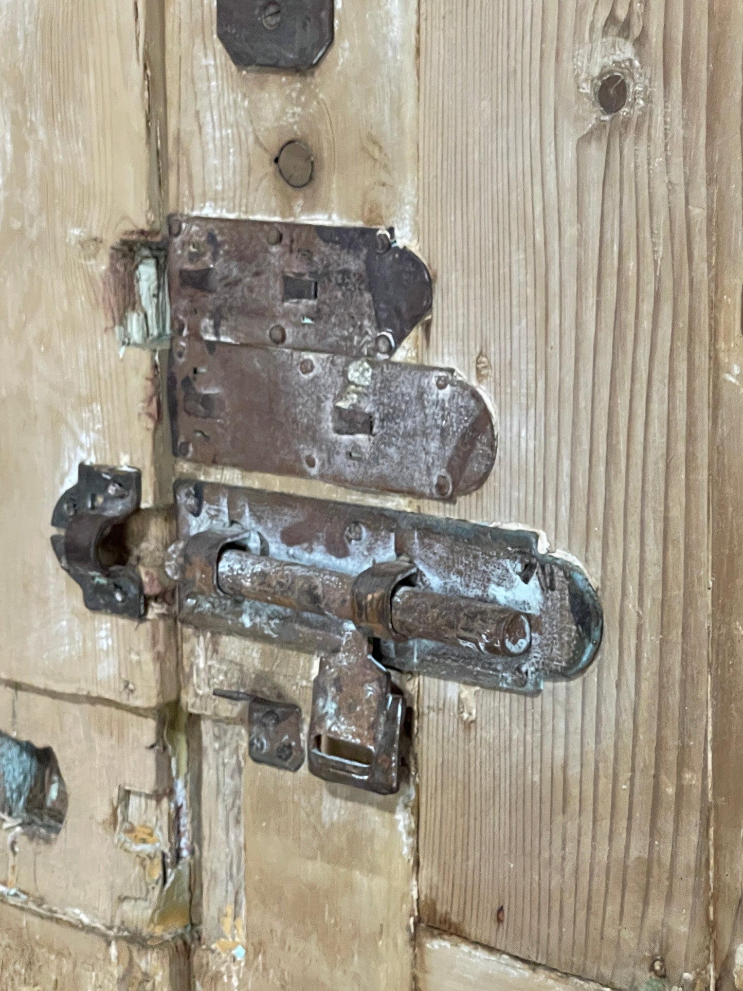 Antique French panel doors with Carvings (99 x 55) P 14