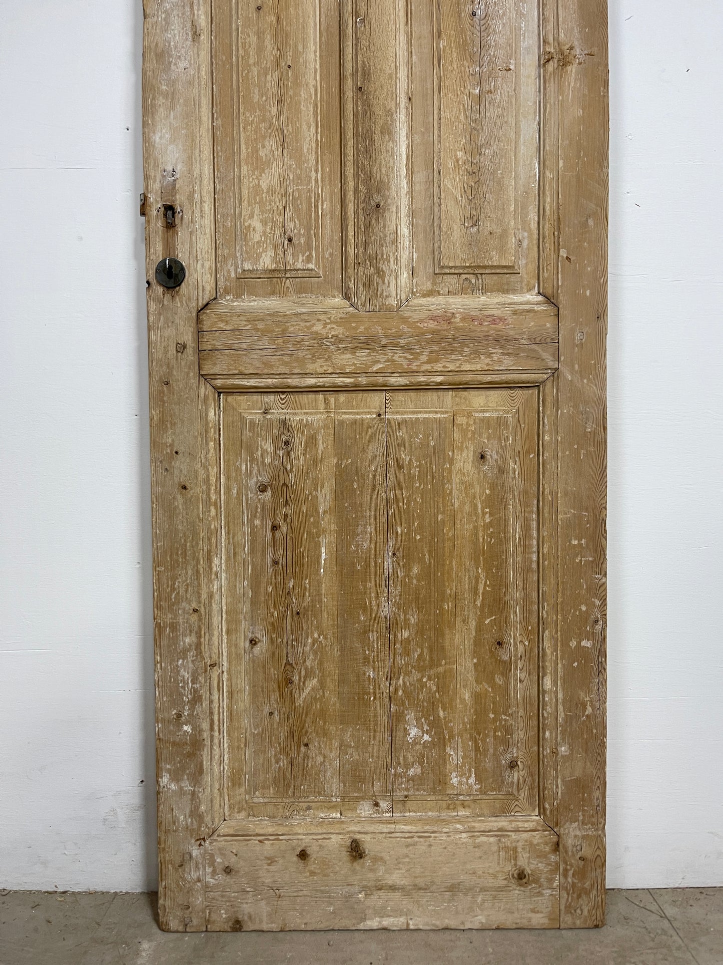 Antique French Panel Door (81.5 x 28) Single wood O229
