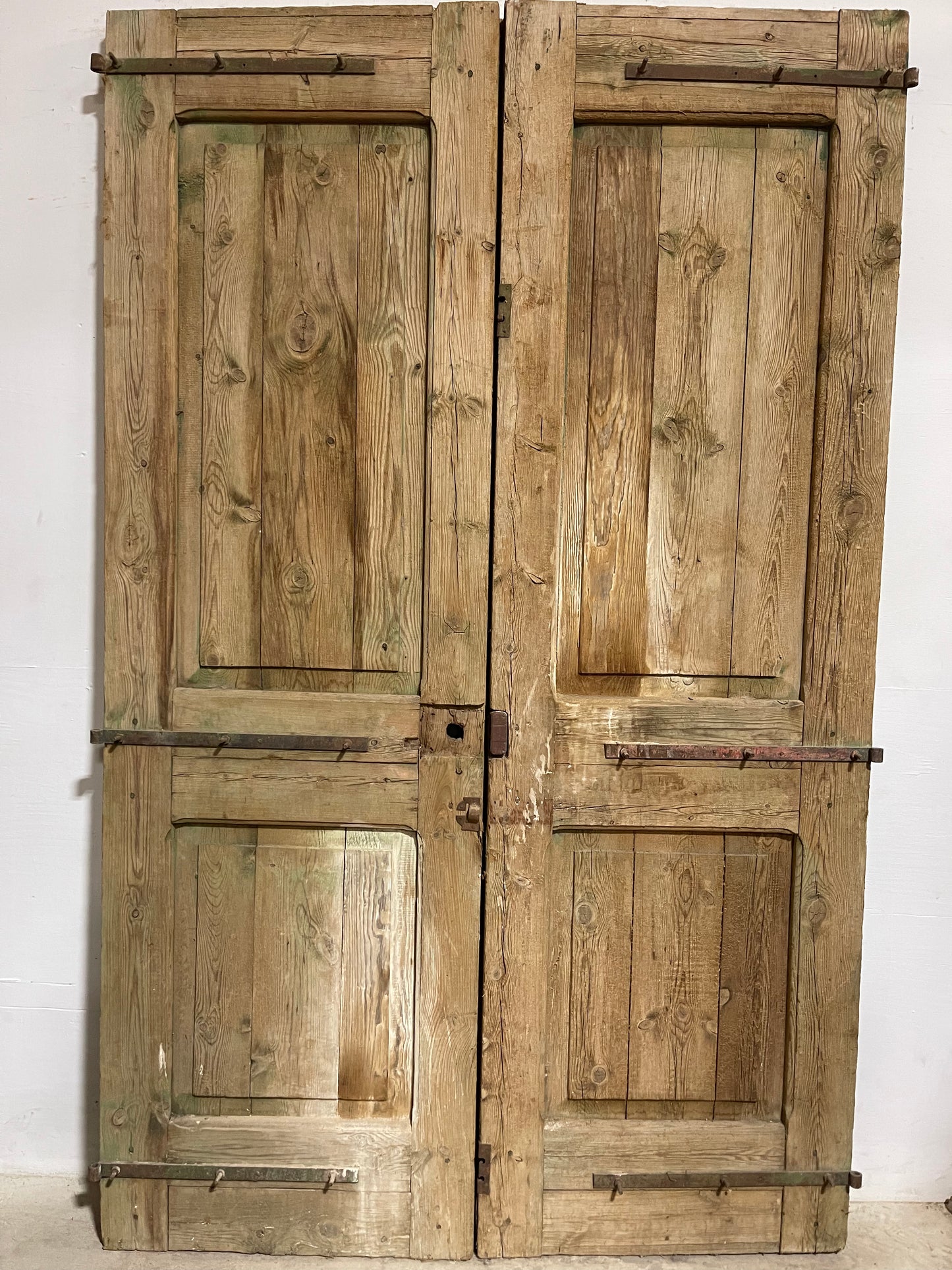 Antique French Panel Door with Carving (101x63) K001