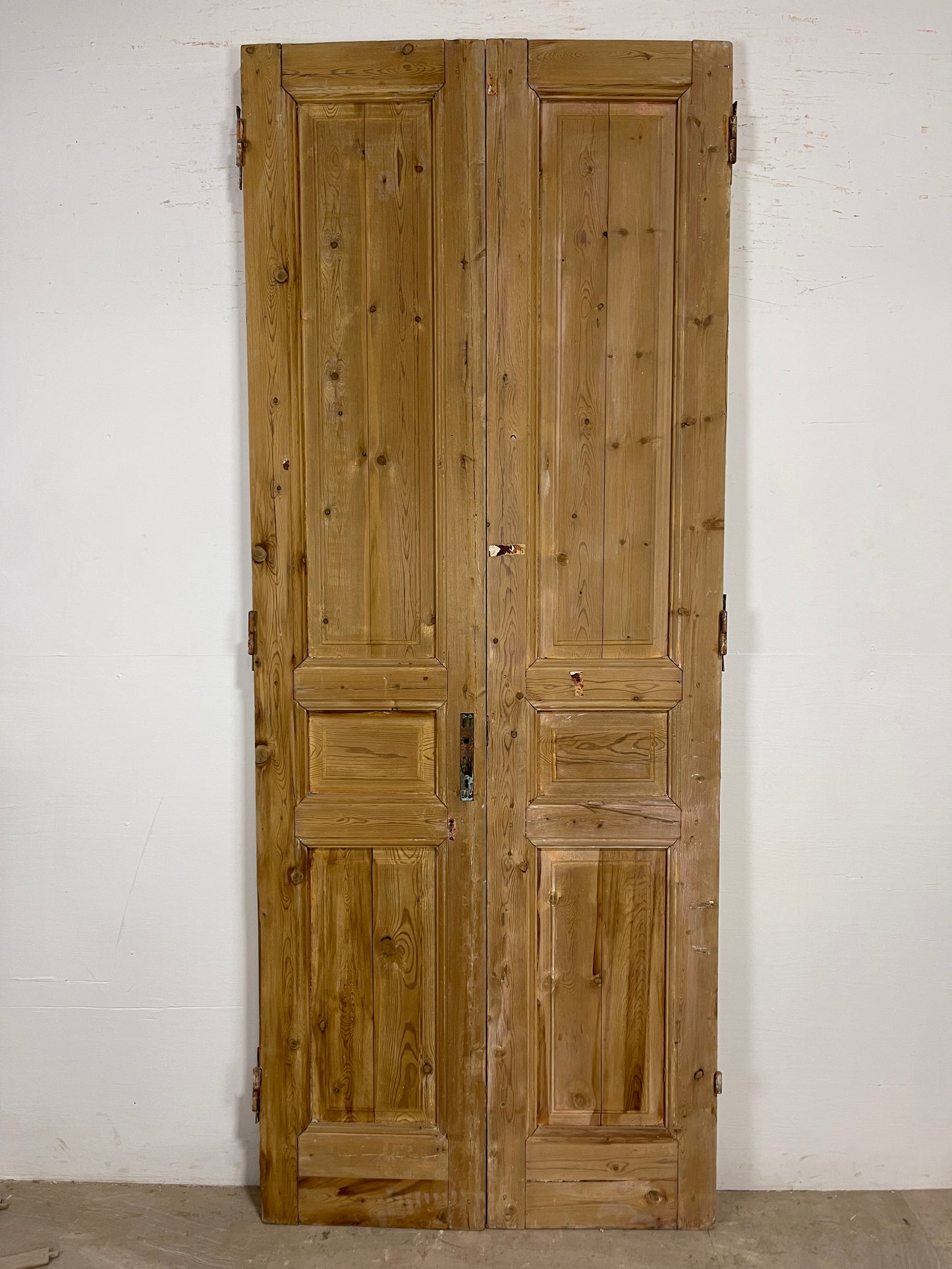 Antique French panel Doors ( 96x 36) O132