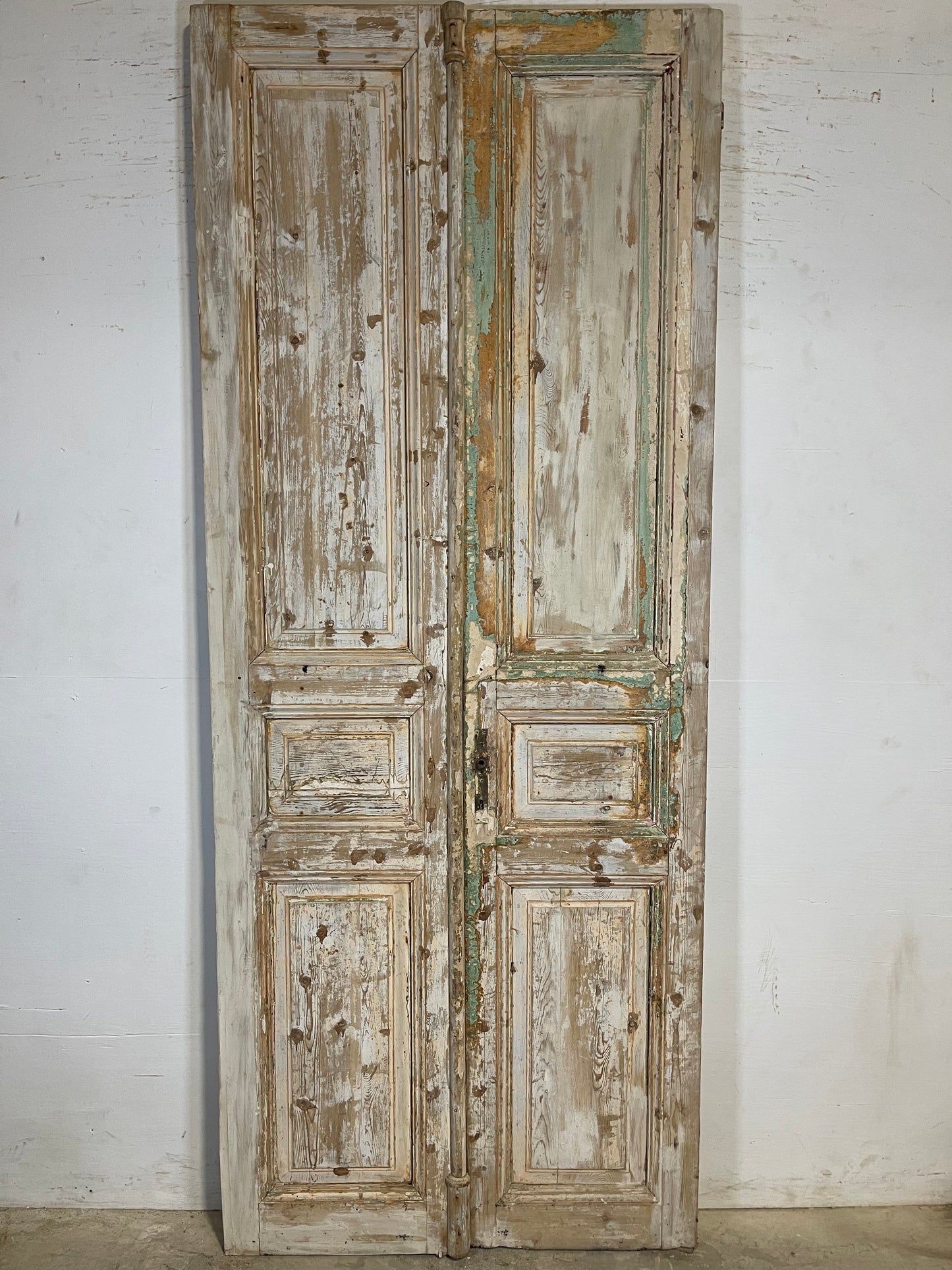 Antique French panel Doors (99.25x40) K634
