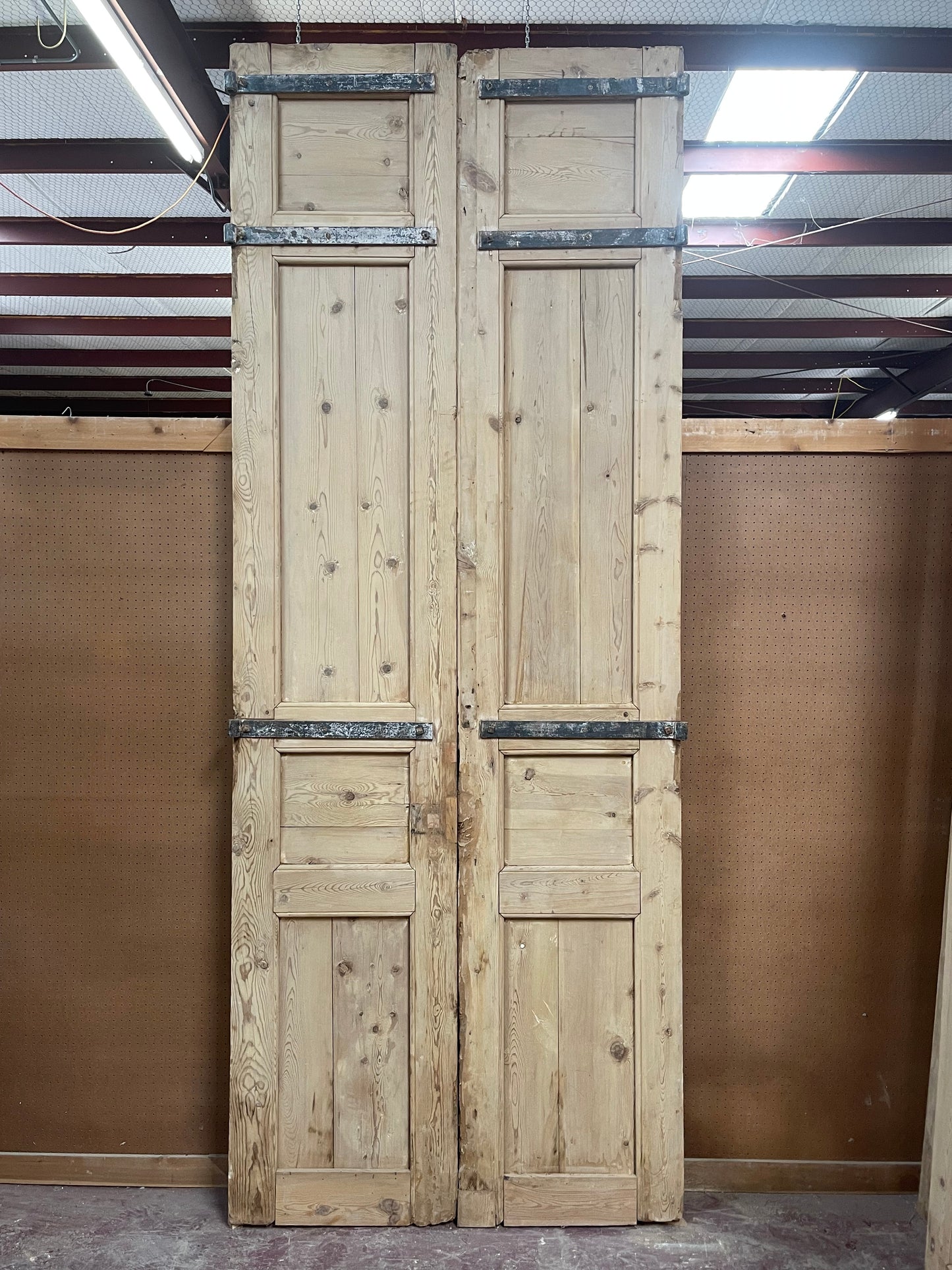 Antique French Panel Door with Carving (138.25x53.5) E999