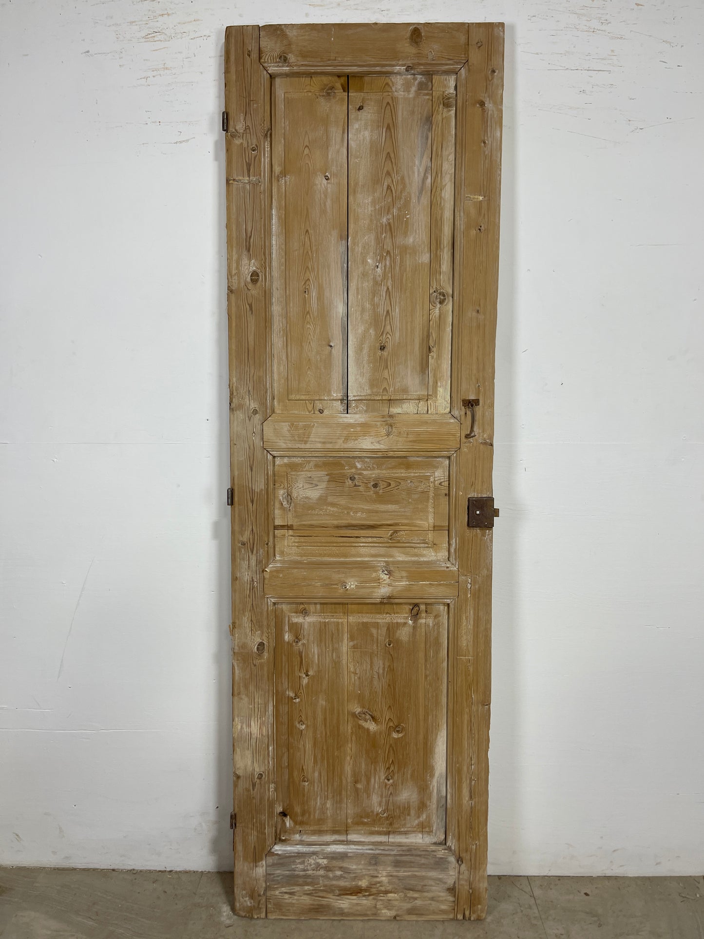 Antique French Panel Door (86.5 x 25.5) Single wood O222