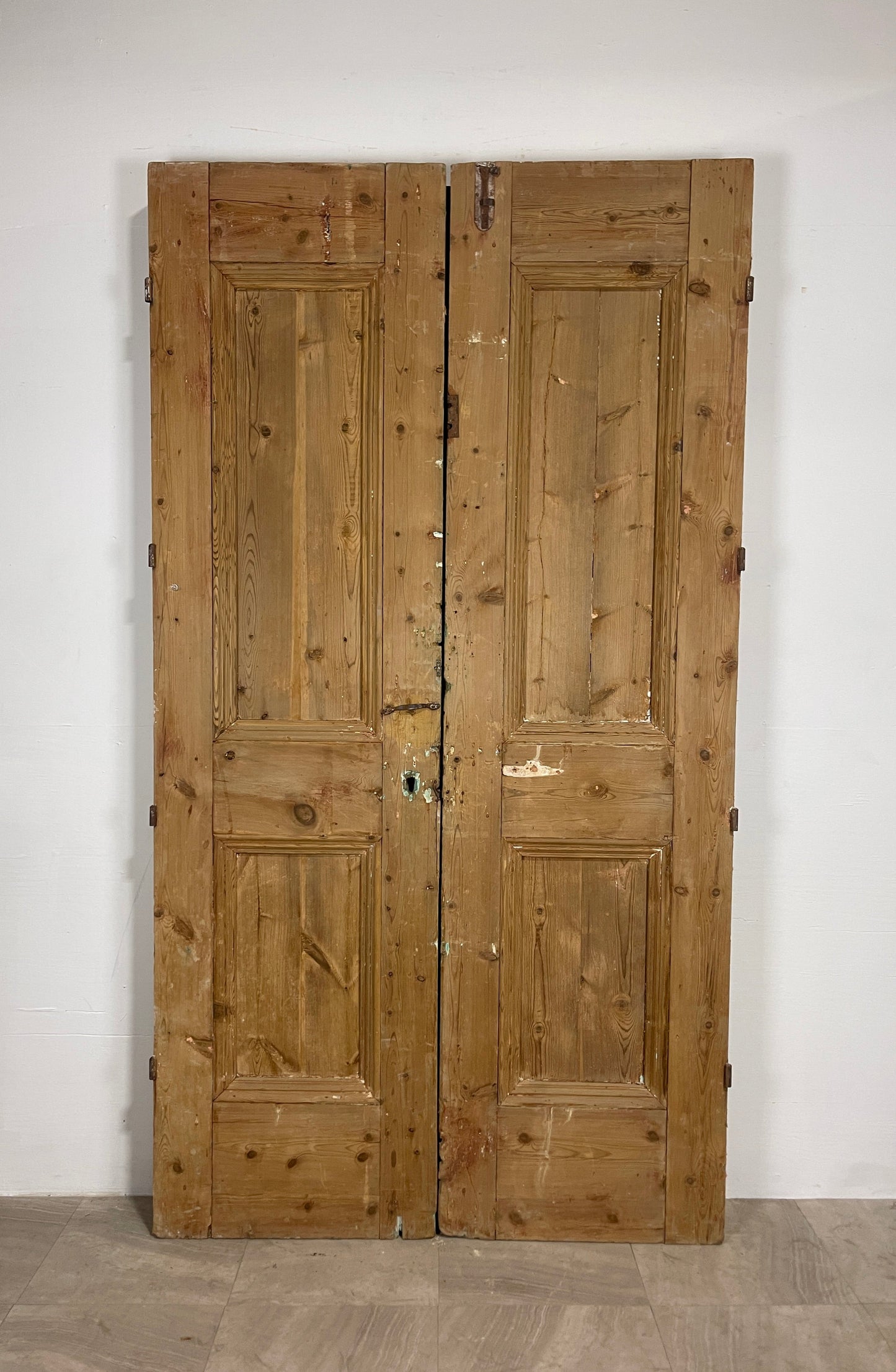 Antique French panel doors with Carvings (98.5 x 53.75) O5