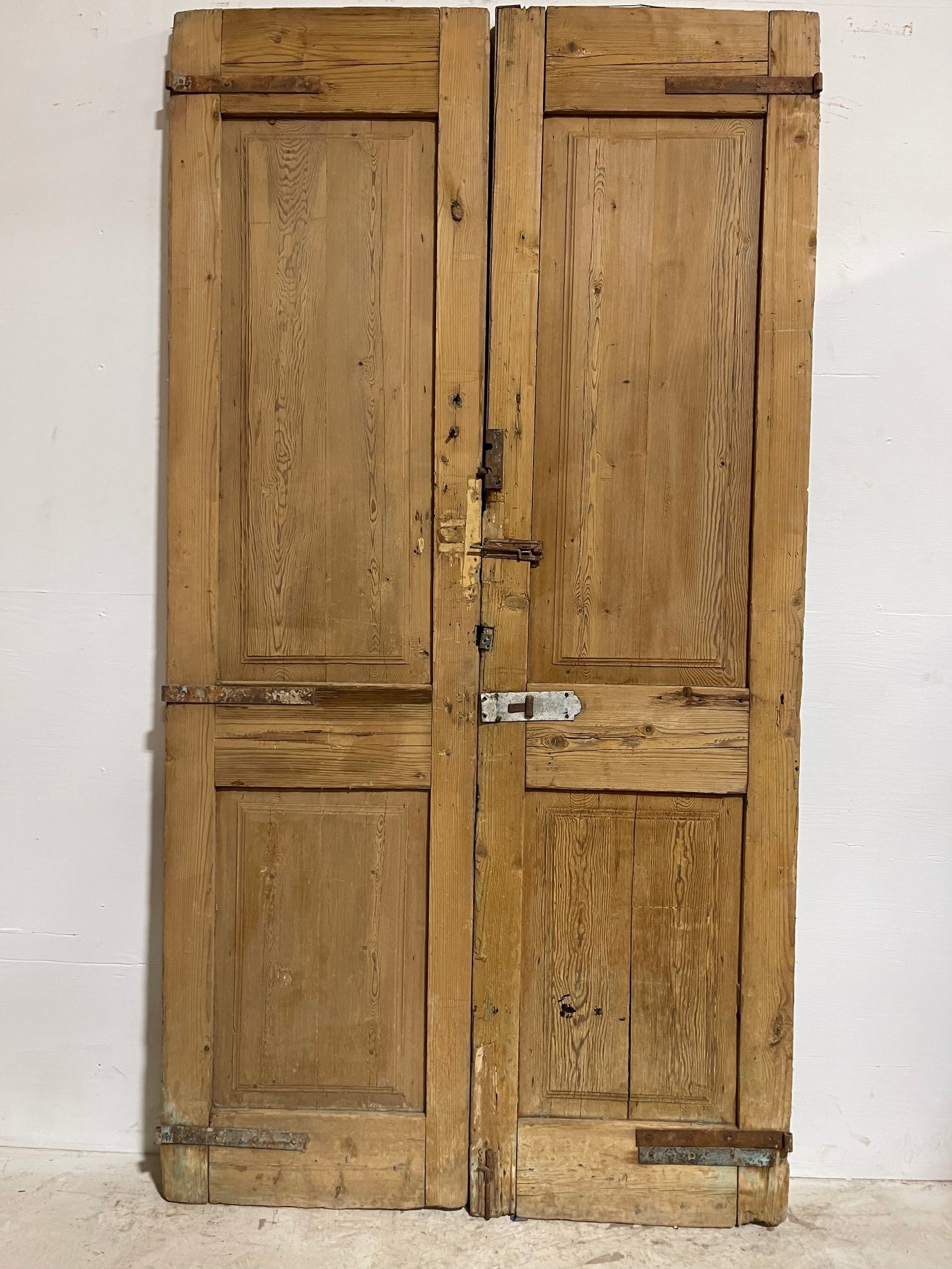 Antique French Panel Doors Carved (94x49.75) J009