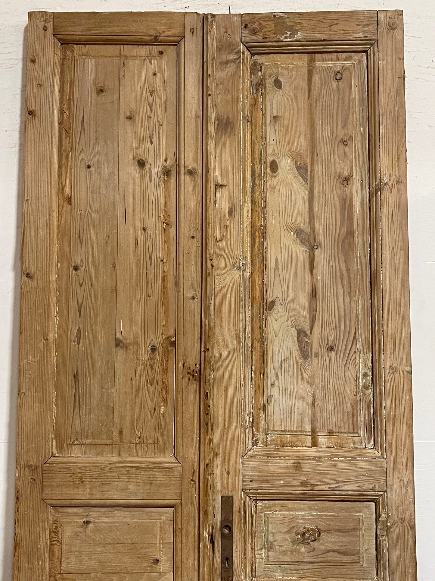 Antique French Panel Doors (98.25x39.5) J671