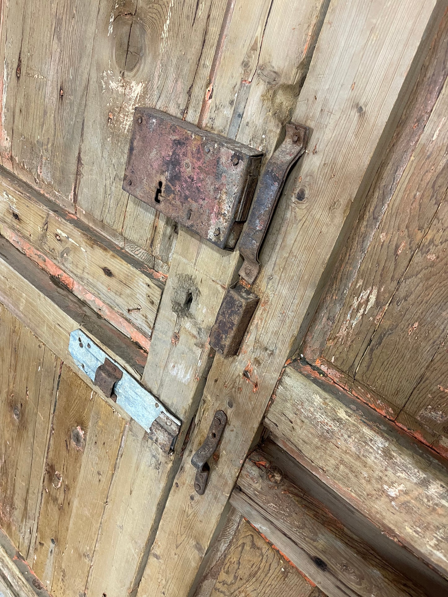Antique French Panel Doors with Carving (95 x 55) M045