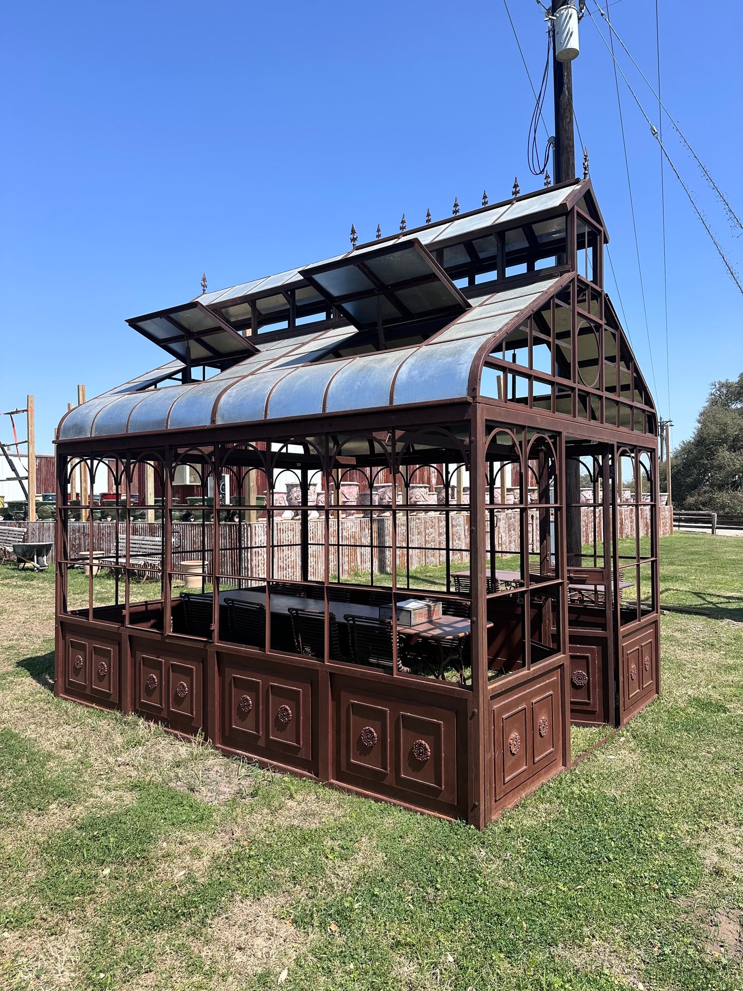 Fabulous French vintage inspired Greenhouse FE