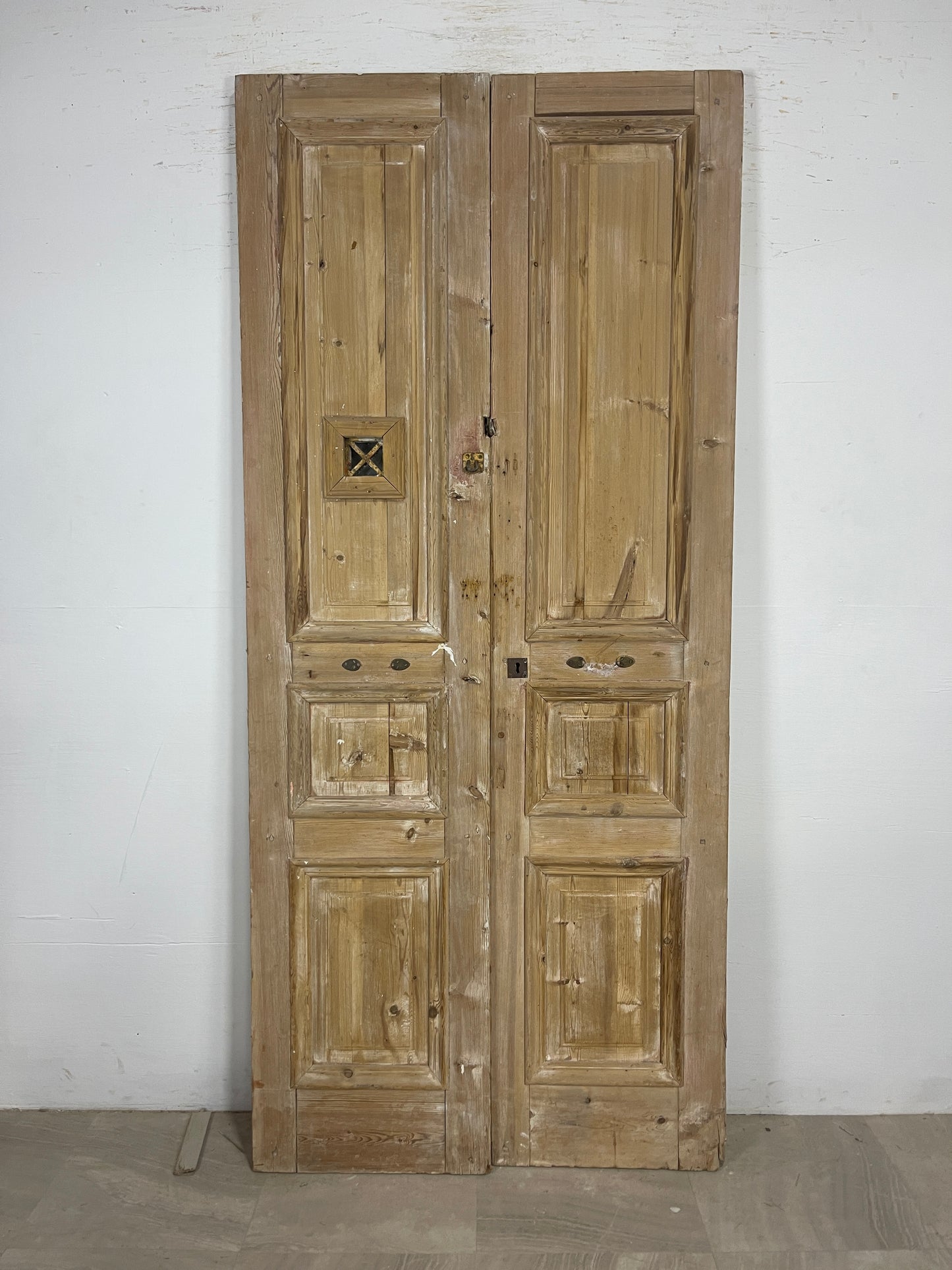 Antique French panel Doors (91x41) O197