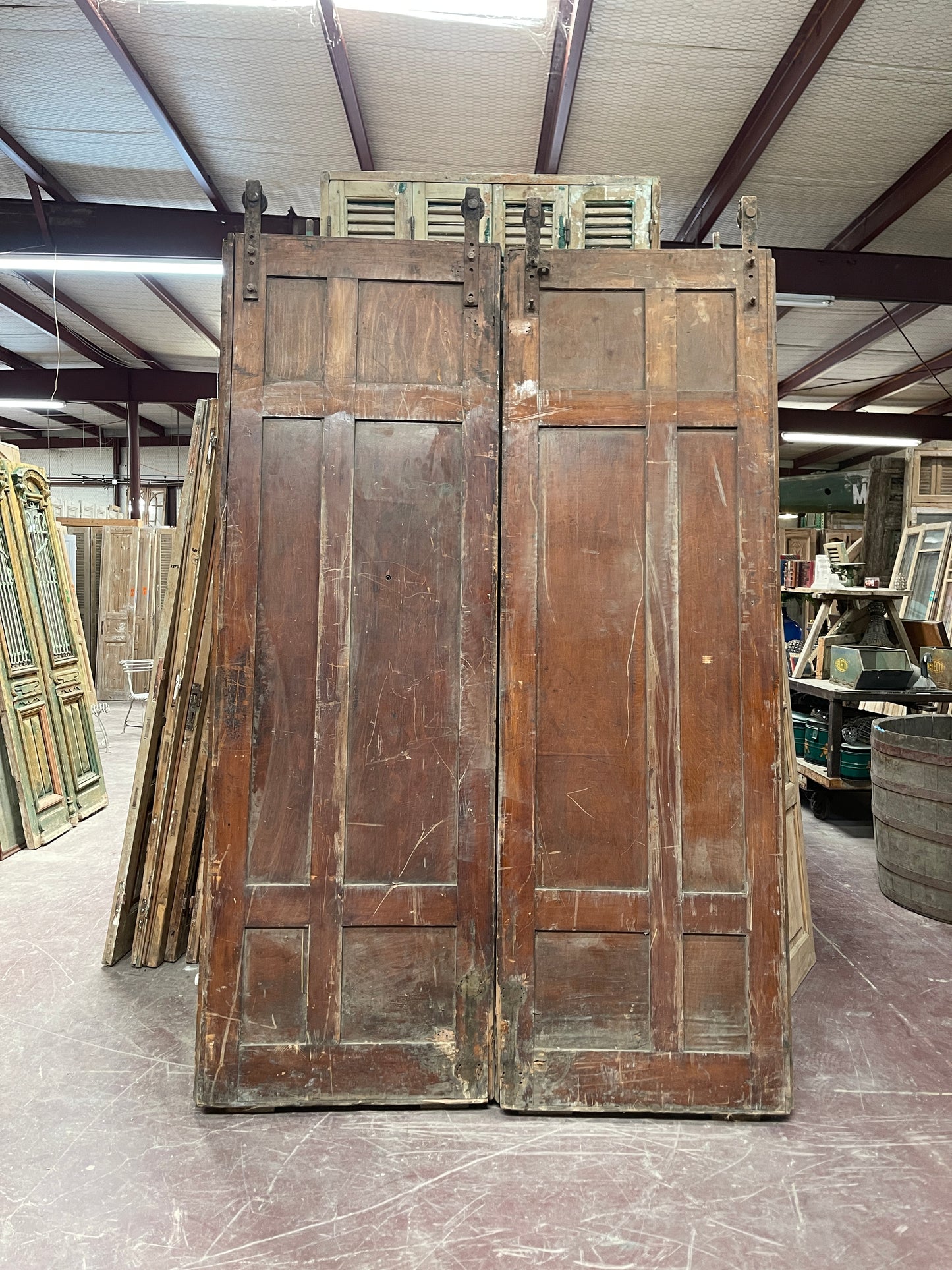 Antique Mosque doors (110 x 73)