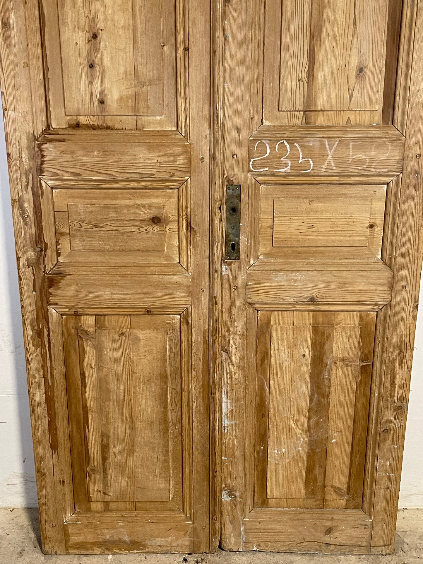 Antique French panel Doors (92.5x41.25) K611