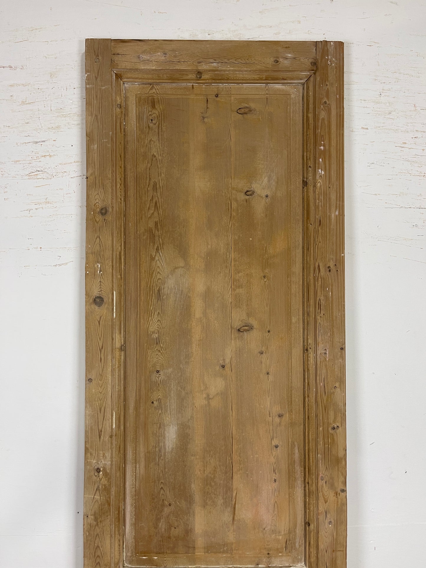 Antique French Panel Door (99.25 x 26) Single wood O225