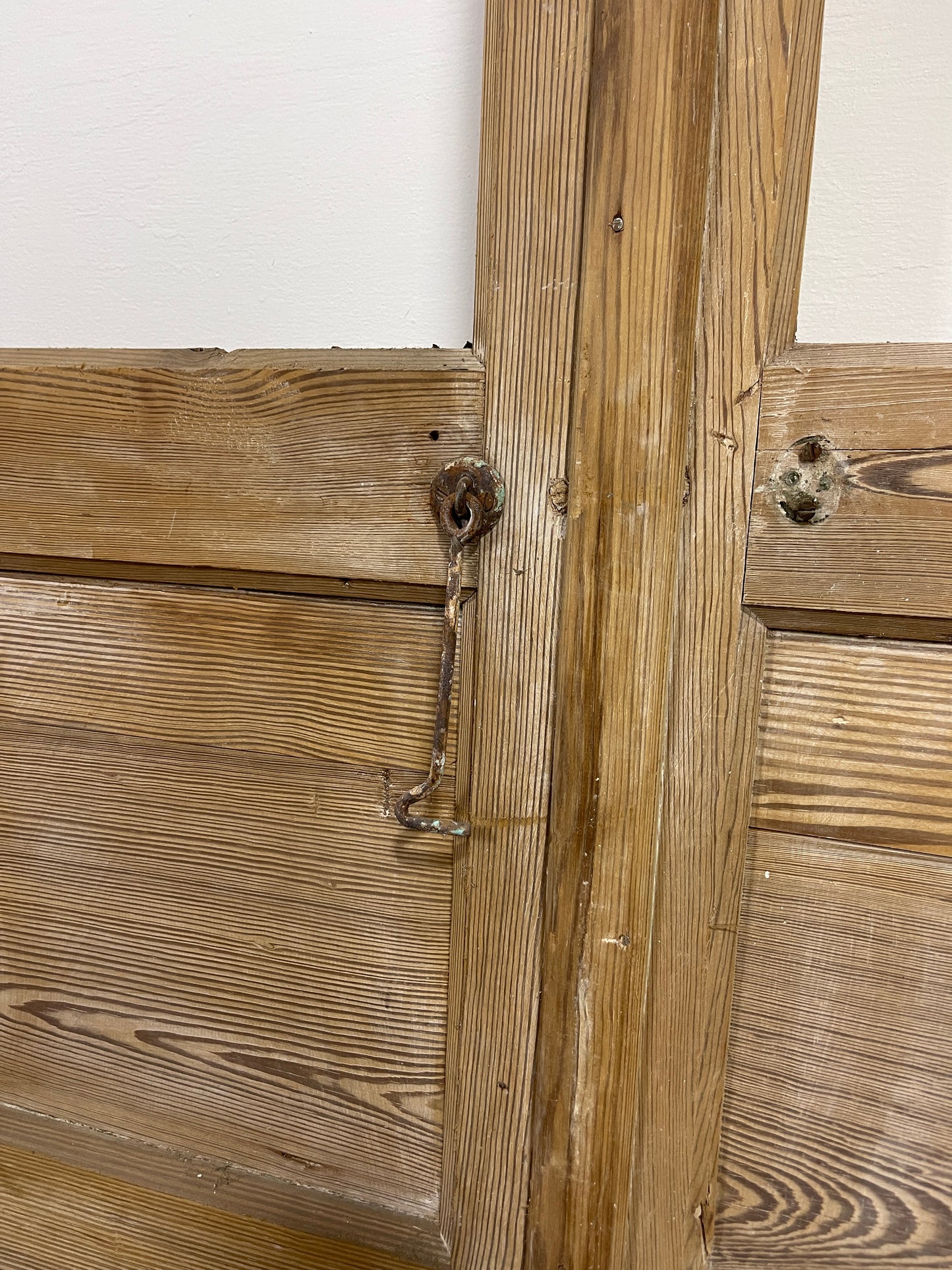 Antique French panel doors with no Glass (84 x 44.25) O95