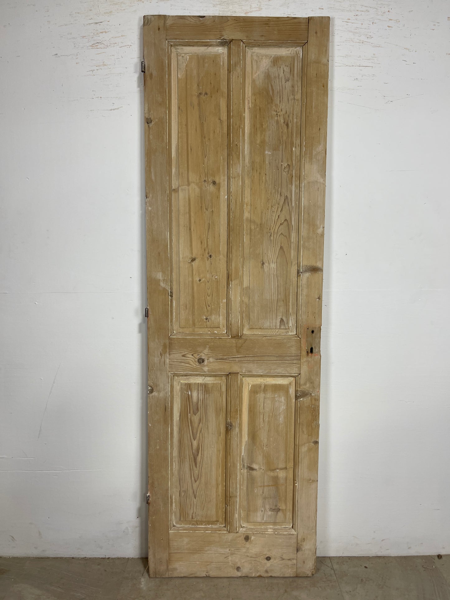 Antique French Panel Door (89.5 x 28) Single wood O231