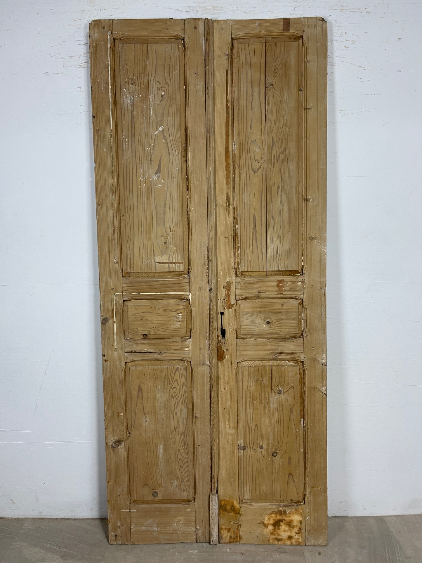Antique French panel Doors (93 x 40) O174