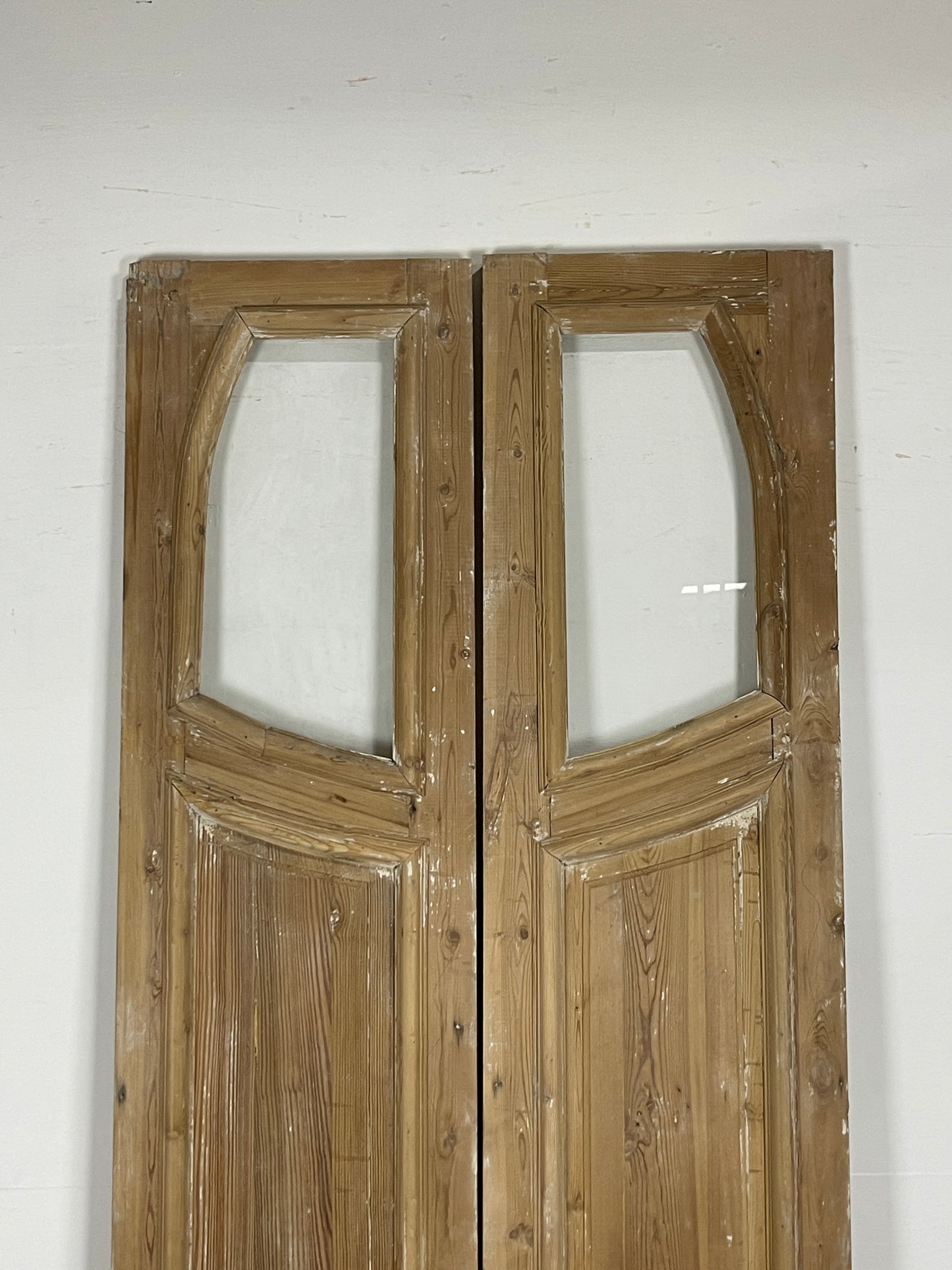 Antique French panel door with Glass (100.75 x 40) O10
