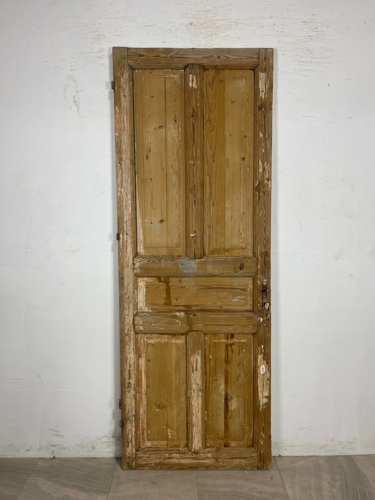 Antique French Panel Door (89.25 x 32.5) N213