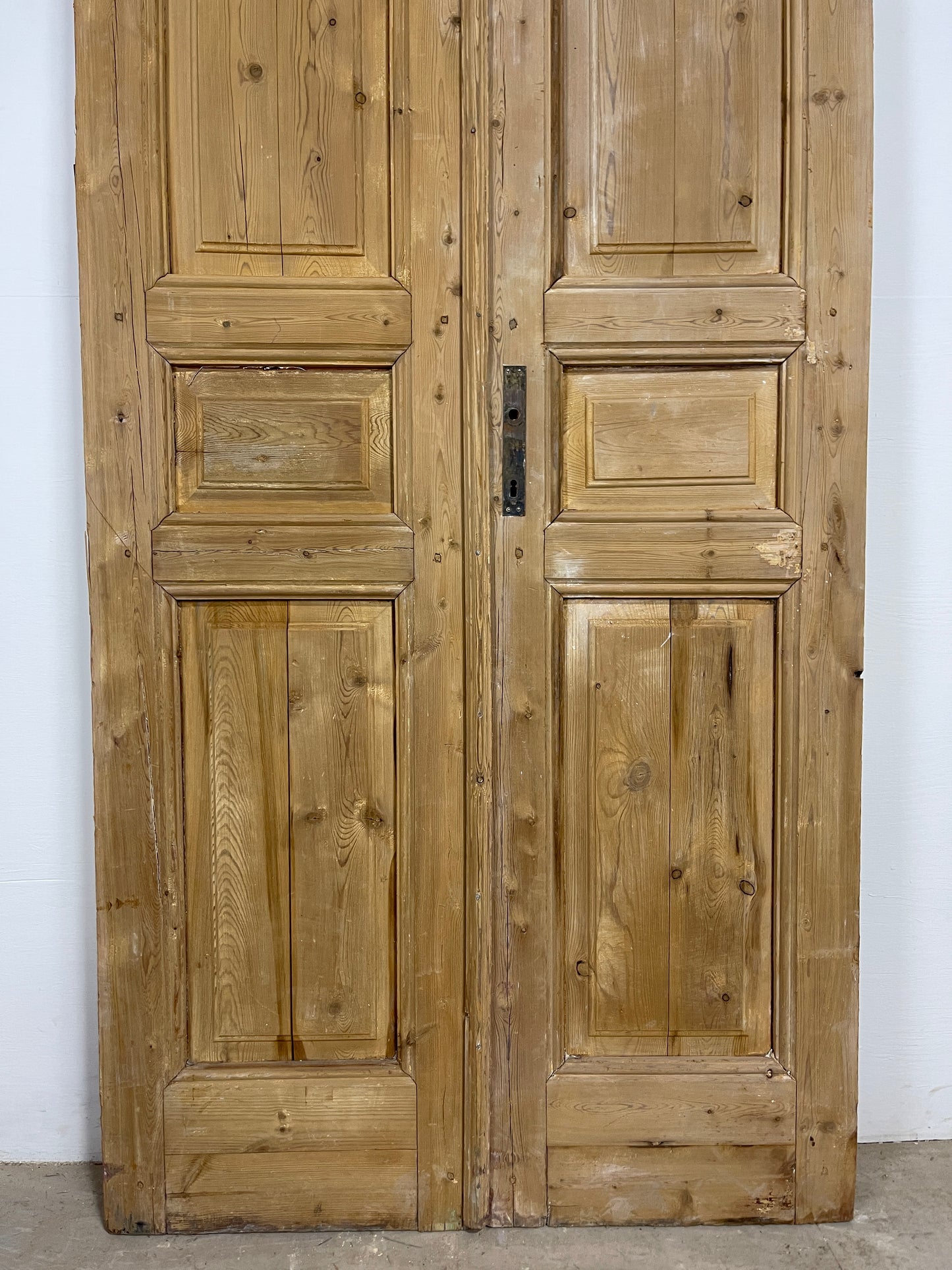 Antique French panel Doors ( 96x 36) O132