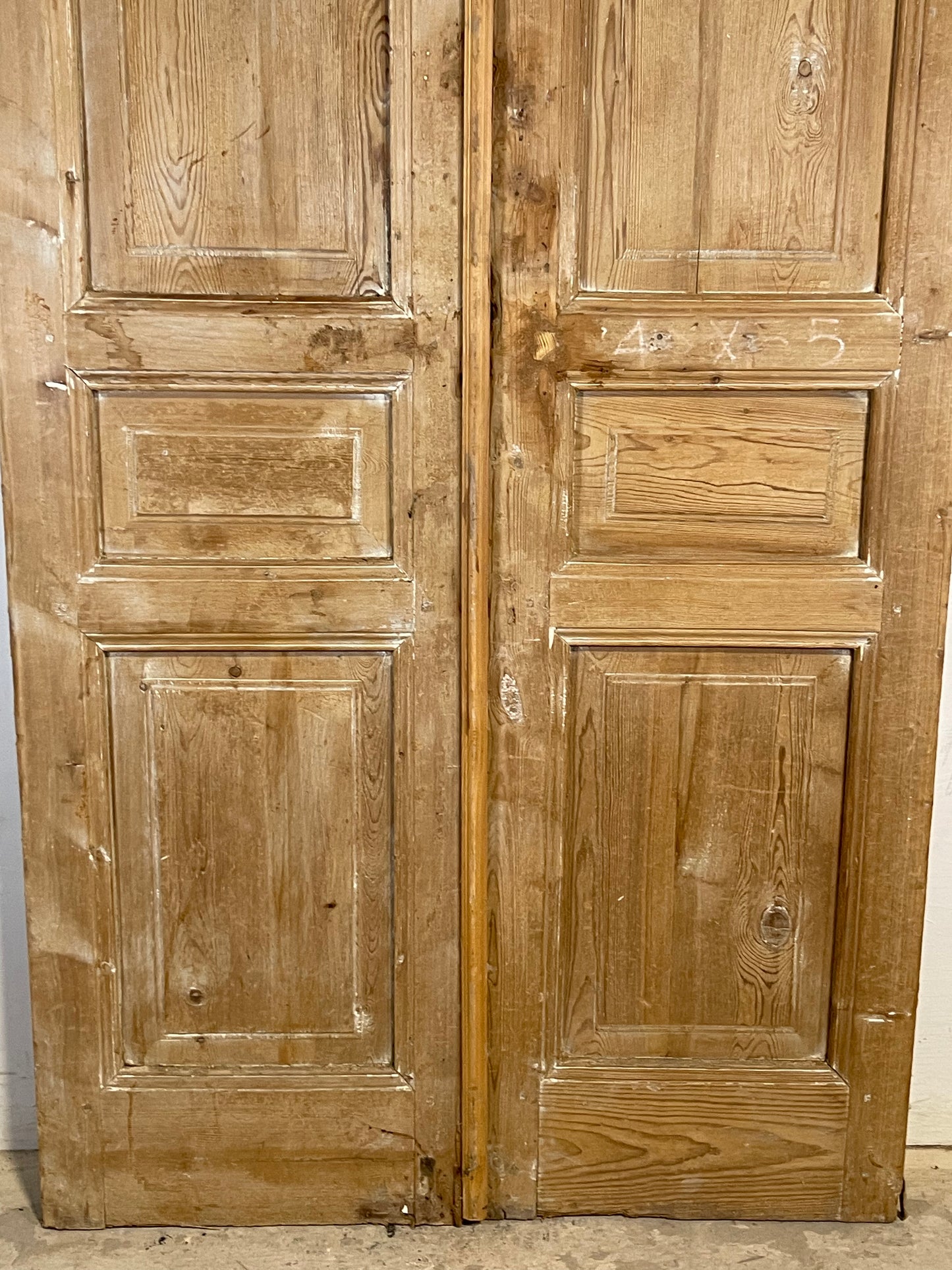 Antique French panel Doors (94.5x43.75) K710