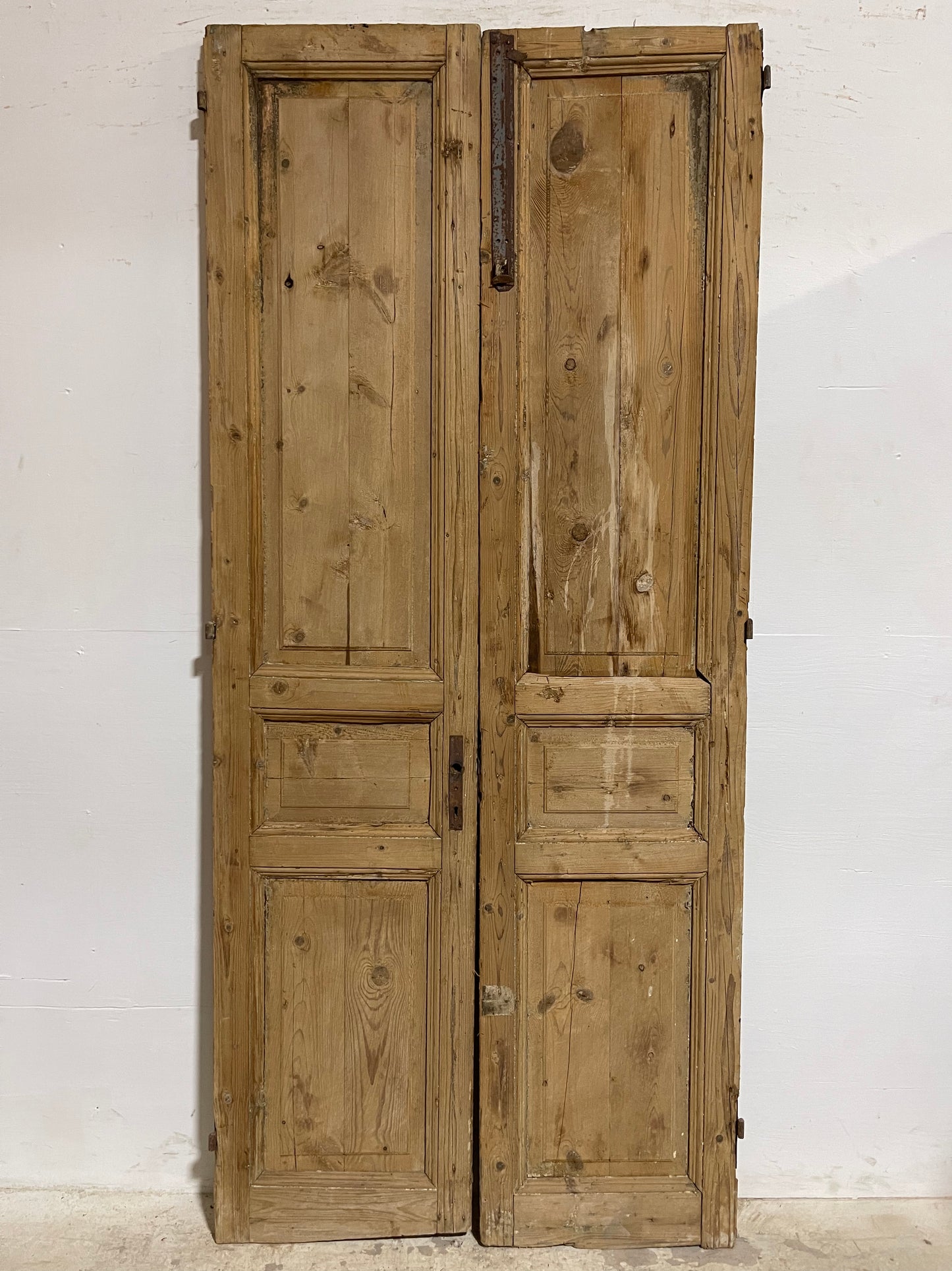 Antique French panel Doors (92x40.50) J628