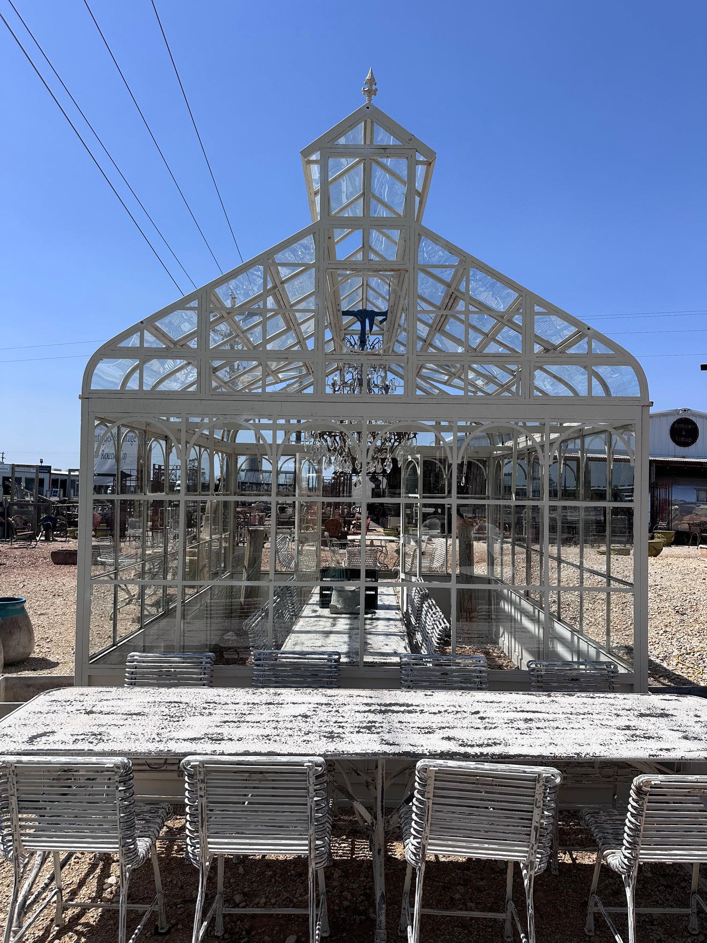 Fabulous French vintage inspired Greenhouse FE