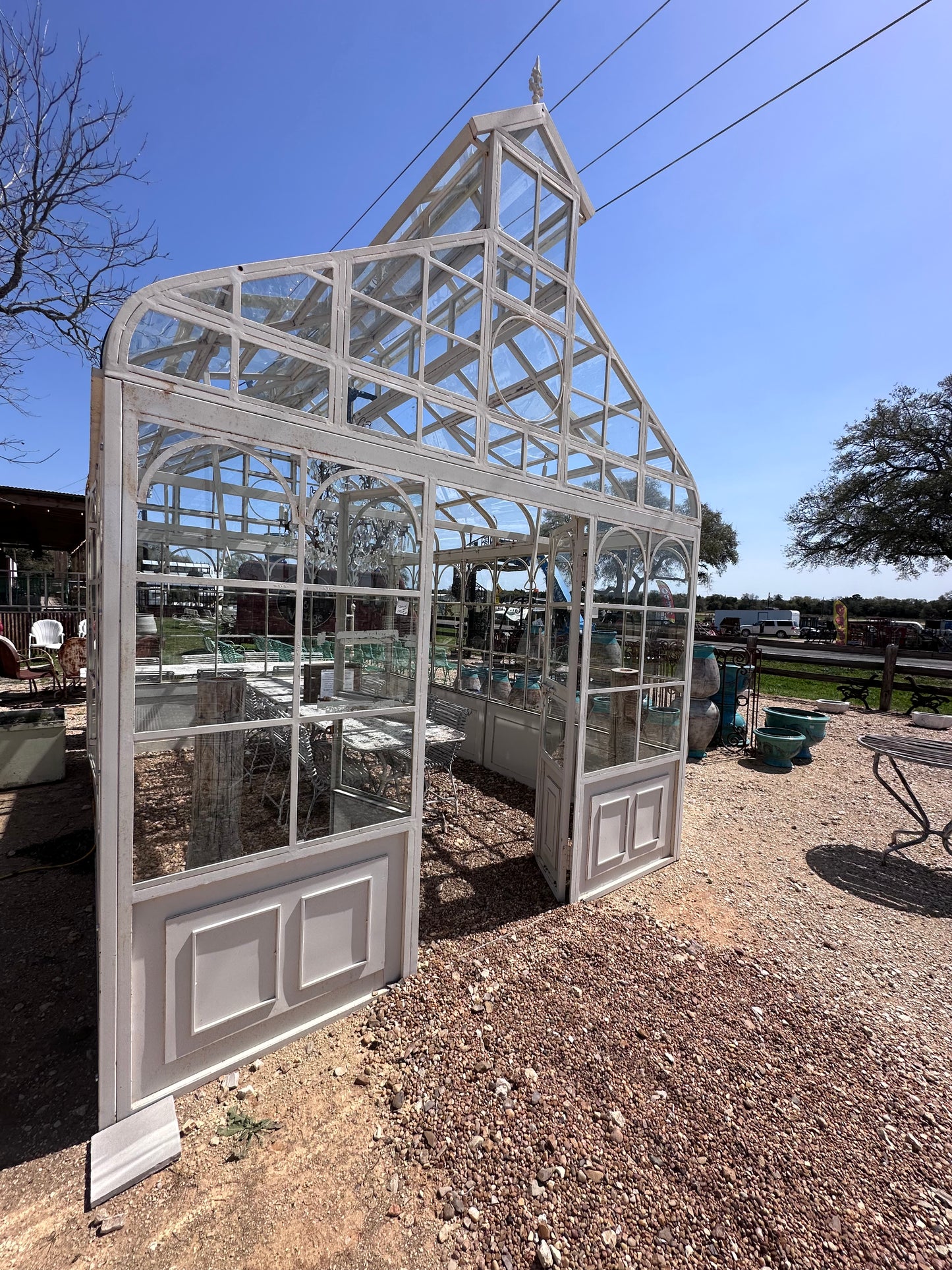 Fabulous French vintage inspired Greenhouse FE