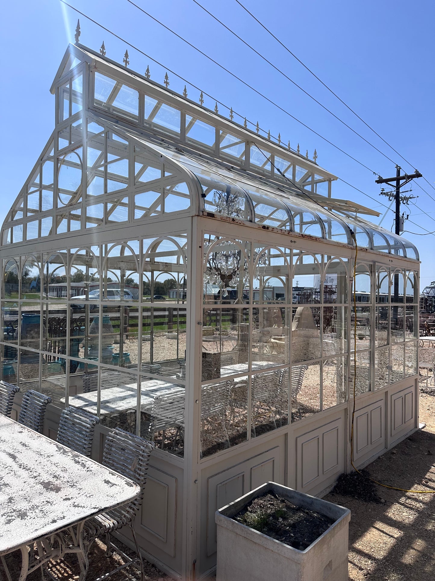 Fabulous French vintage inspired Greenhouse FE