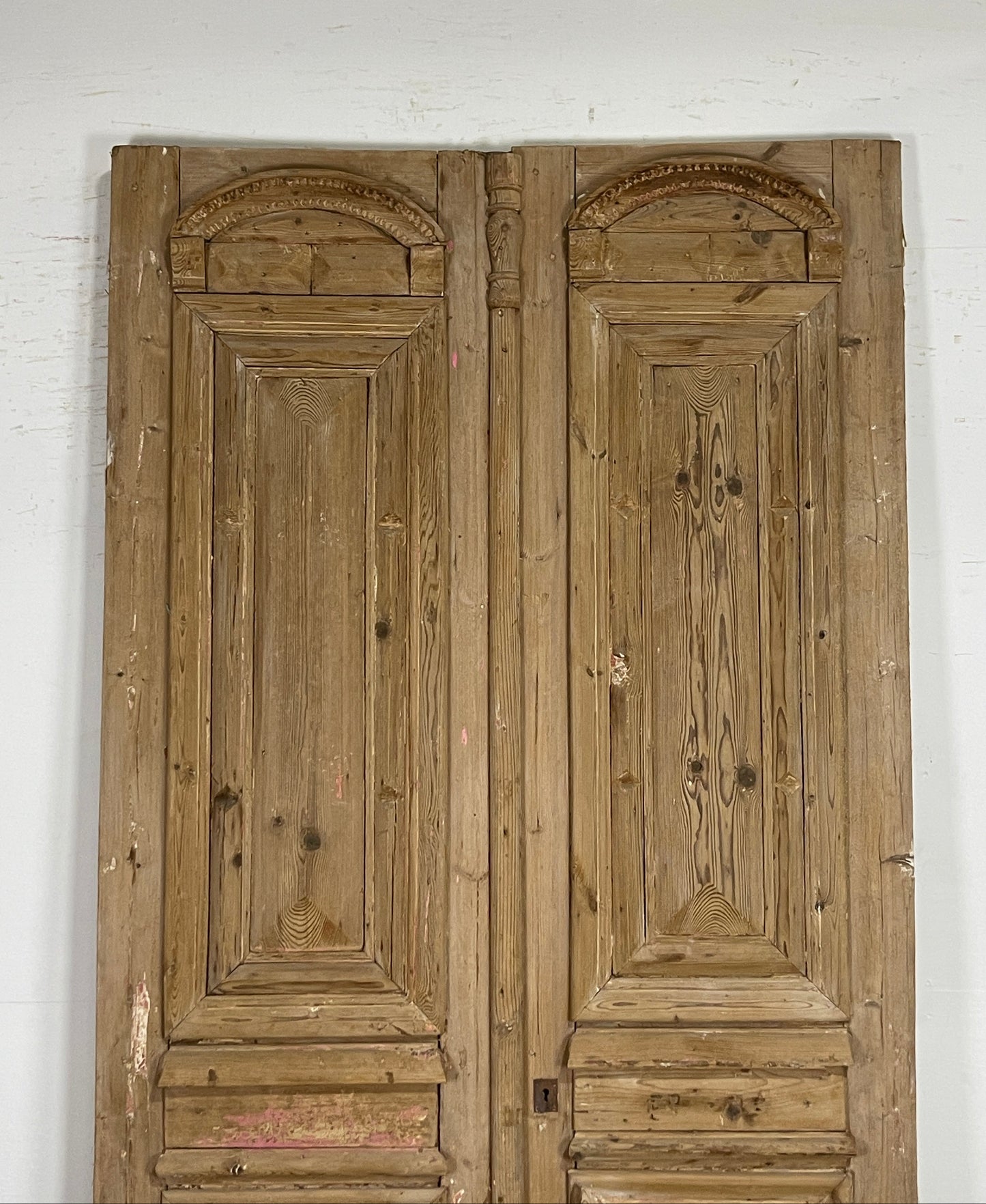 Antique French panel doors with Carvings (102 x 50.25) P37