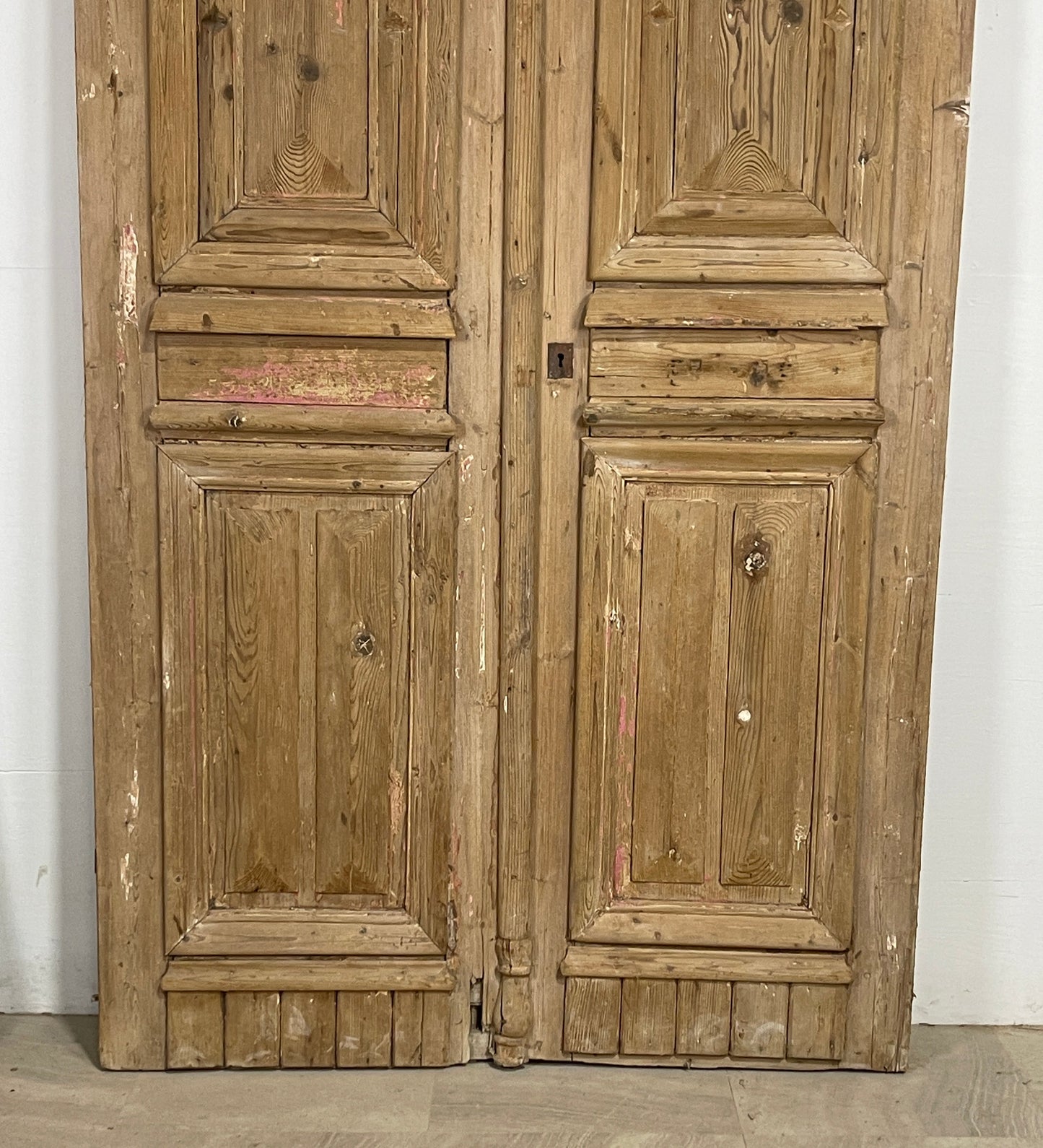Antique French panel doors with Carvings (102 x 50.25) P37
