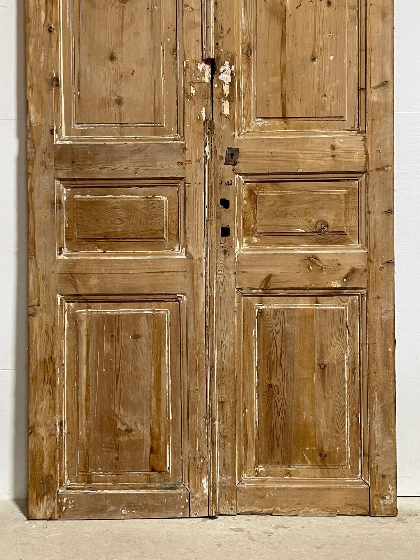 Antique French panel doors (93.75x43.5) I185