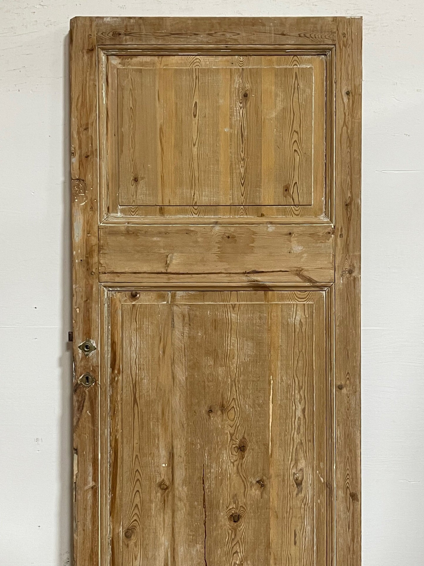 Antique French panel door (85x34.25) I203A