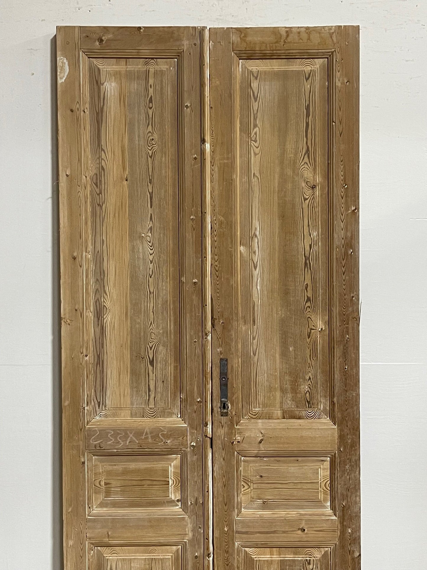 Antique French doors (91.5x38.5) H0094s