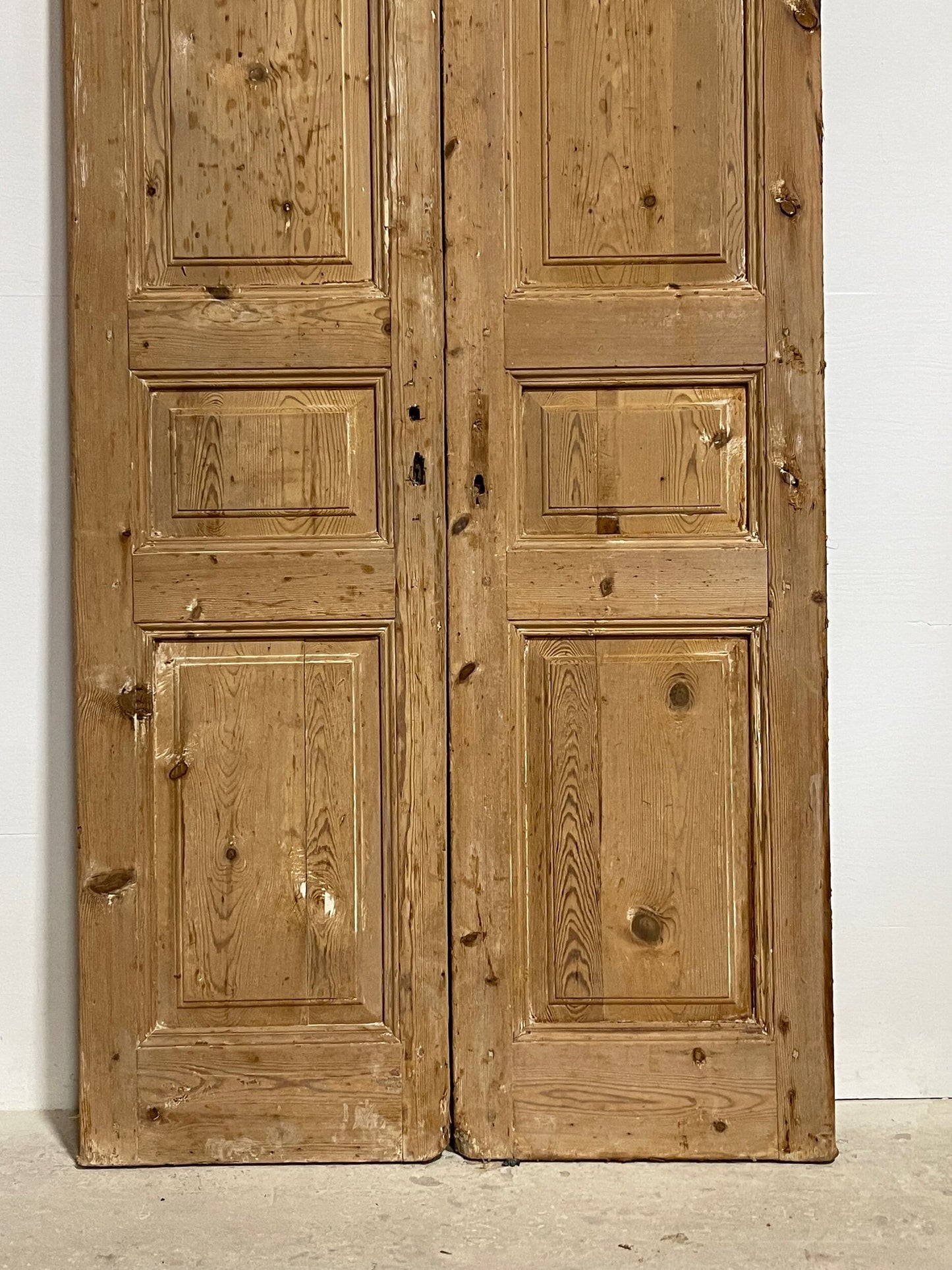 Antique french panel doos (86.5 x 41) I087