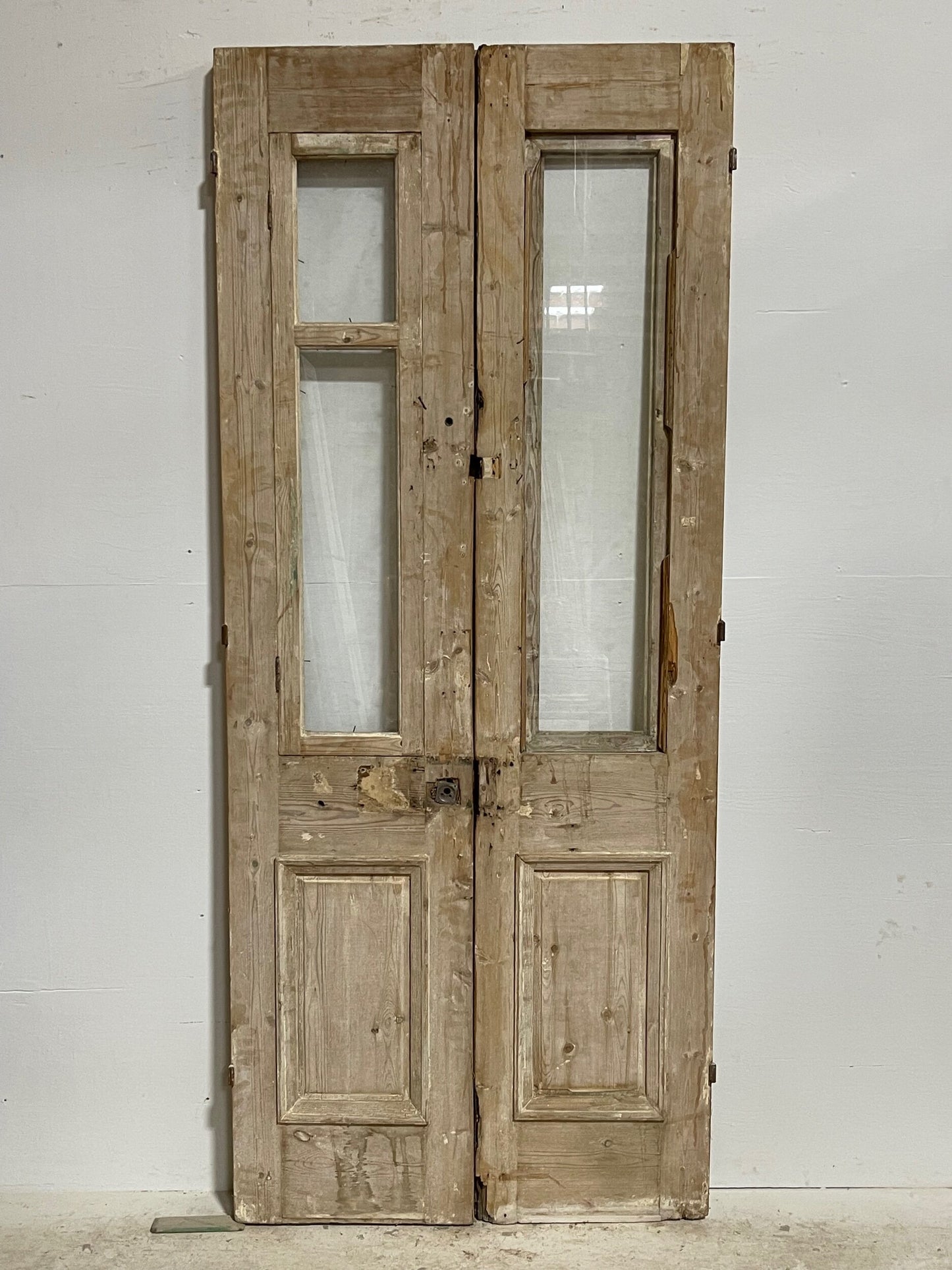 Antique French doors (85x36) H0109s