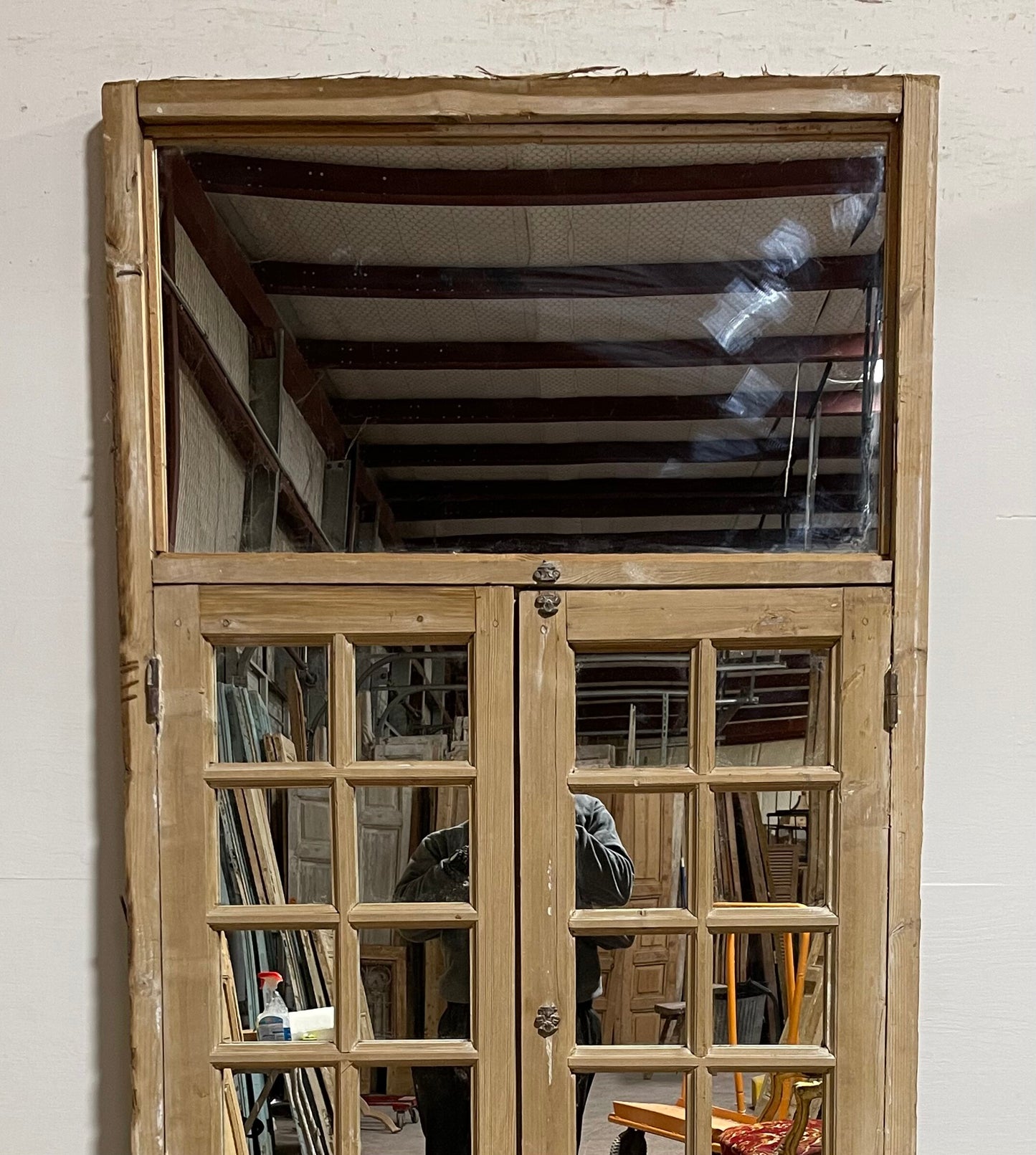 Framed 3-panel mirror (87x40) H0294s