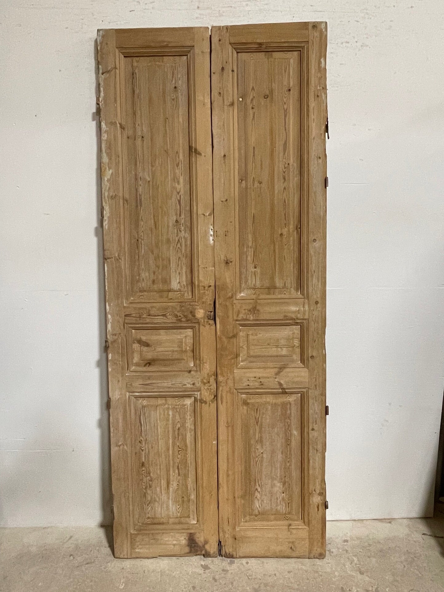 Antique French panel doors (92.25x38) I132