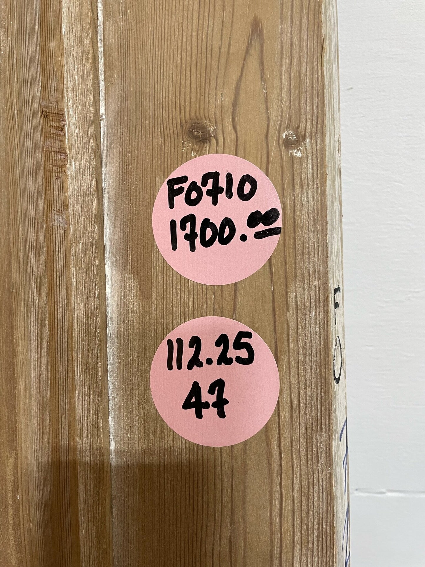 Antique French door (112.25x47) F0710