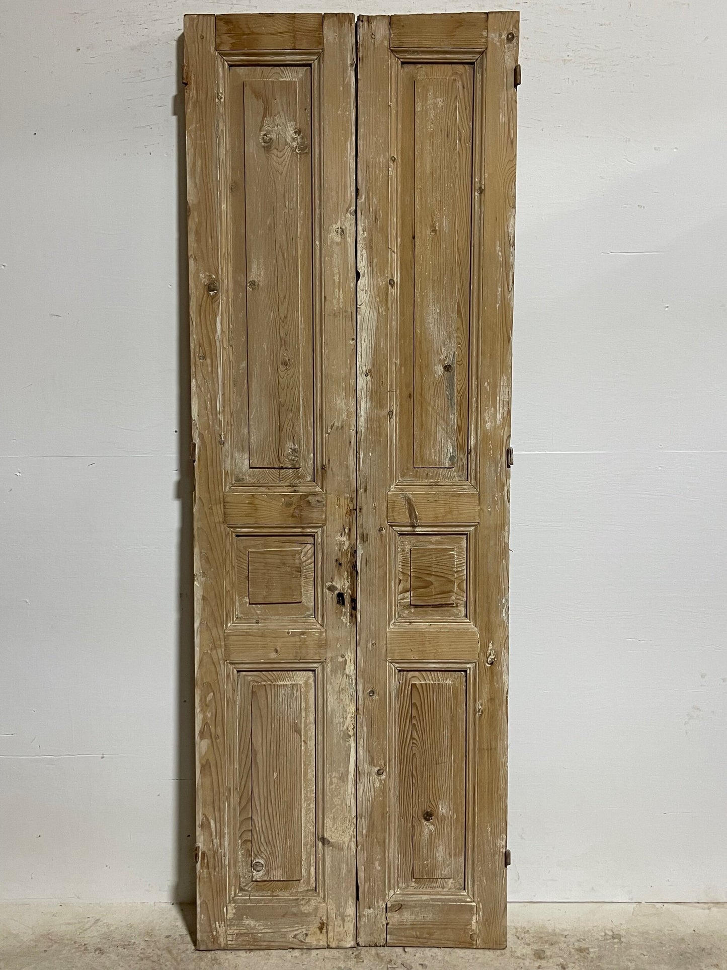 Antique french panel doors (88.25 x 30.5) I070