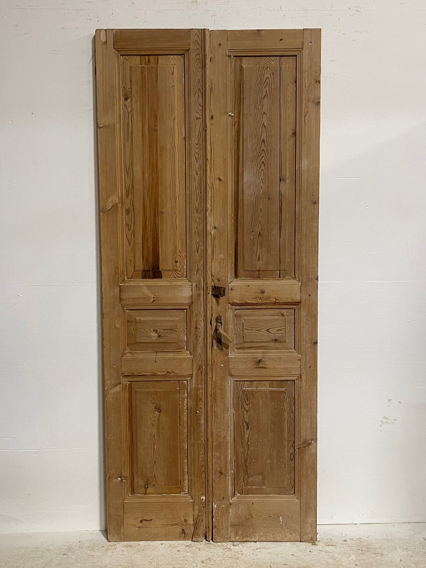 Antique French panel doos (92.5x39) H0065