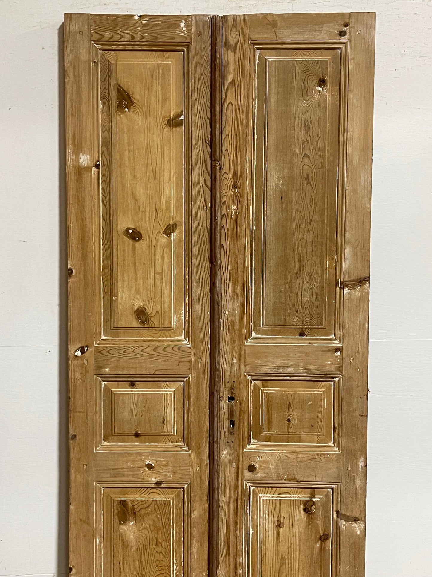 Antique French panel doors (89.25x38) I153