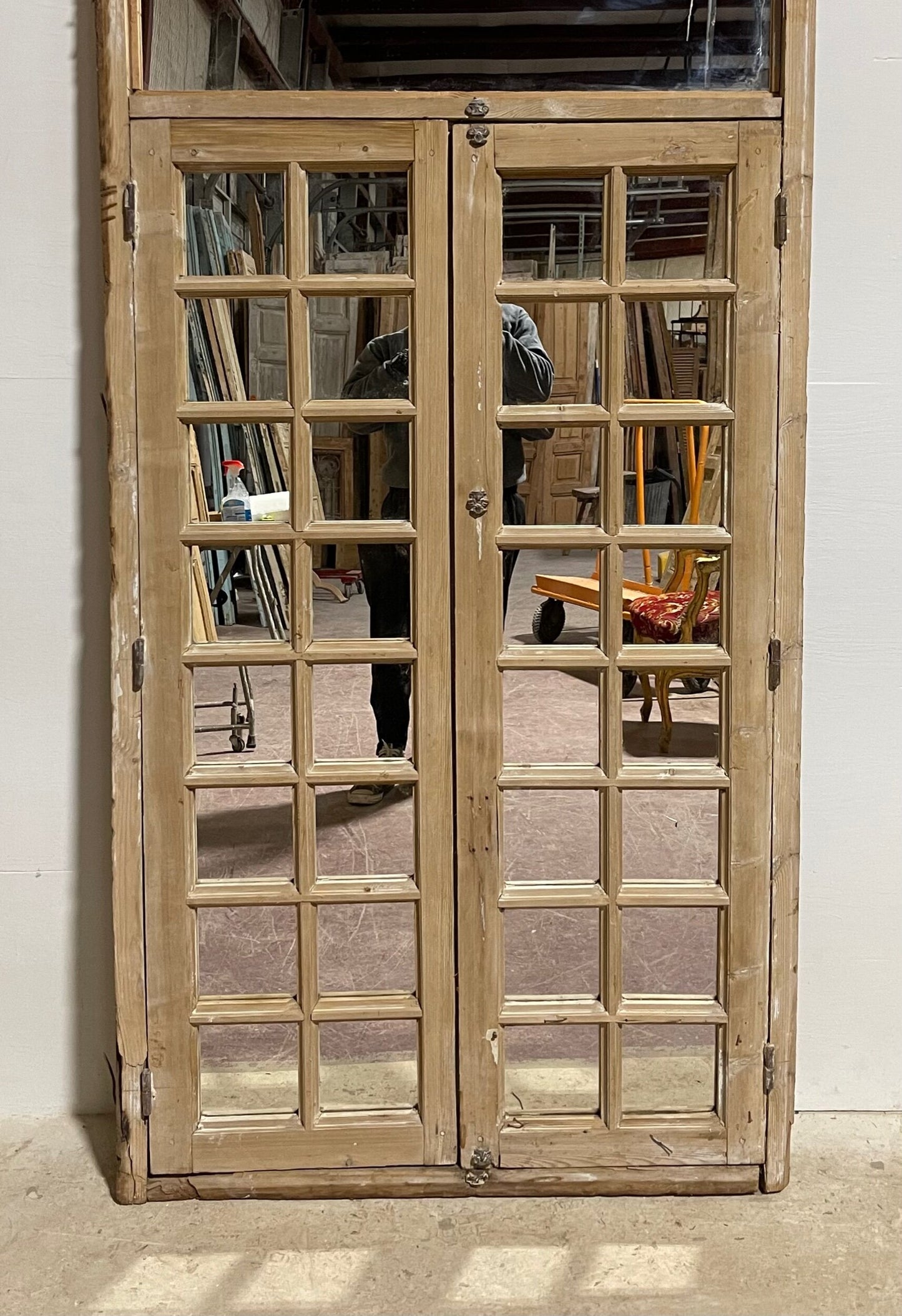 Framed 3-panel mirror (87x40) H0294s