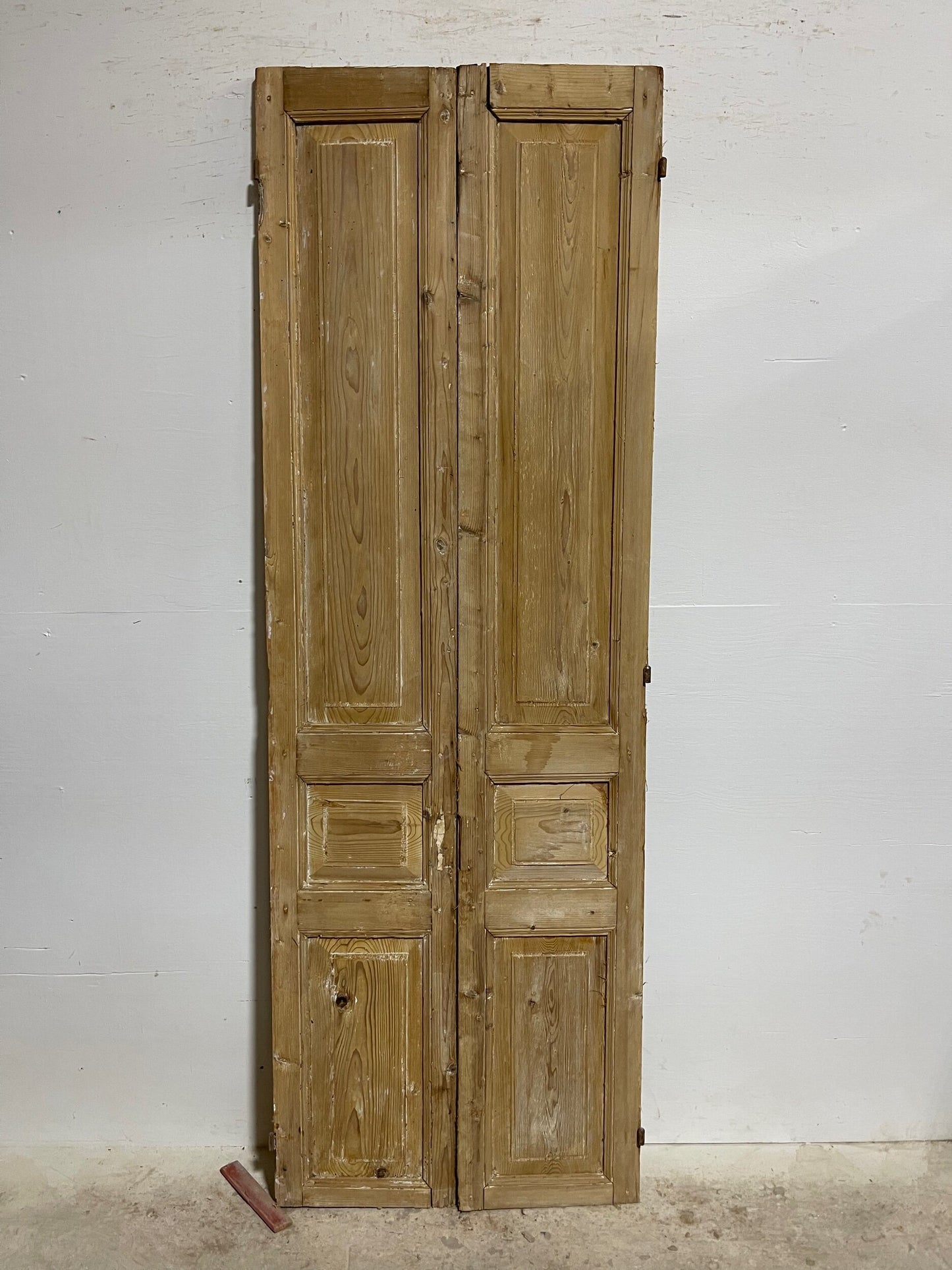 Antique french panel doors (88 x 29.5) I069b