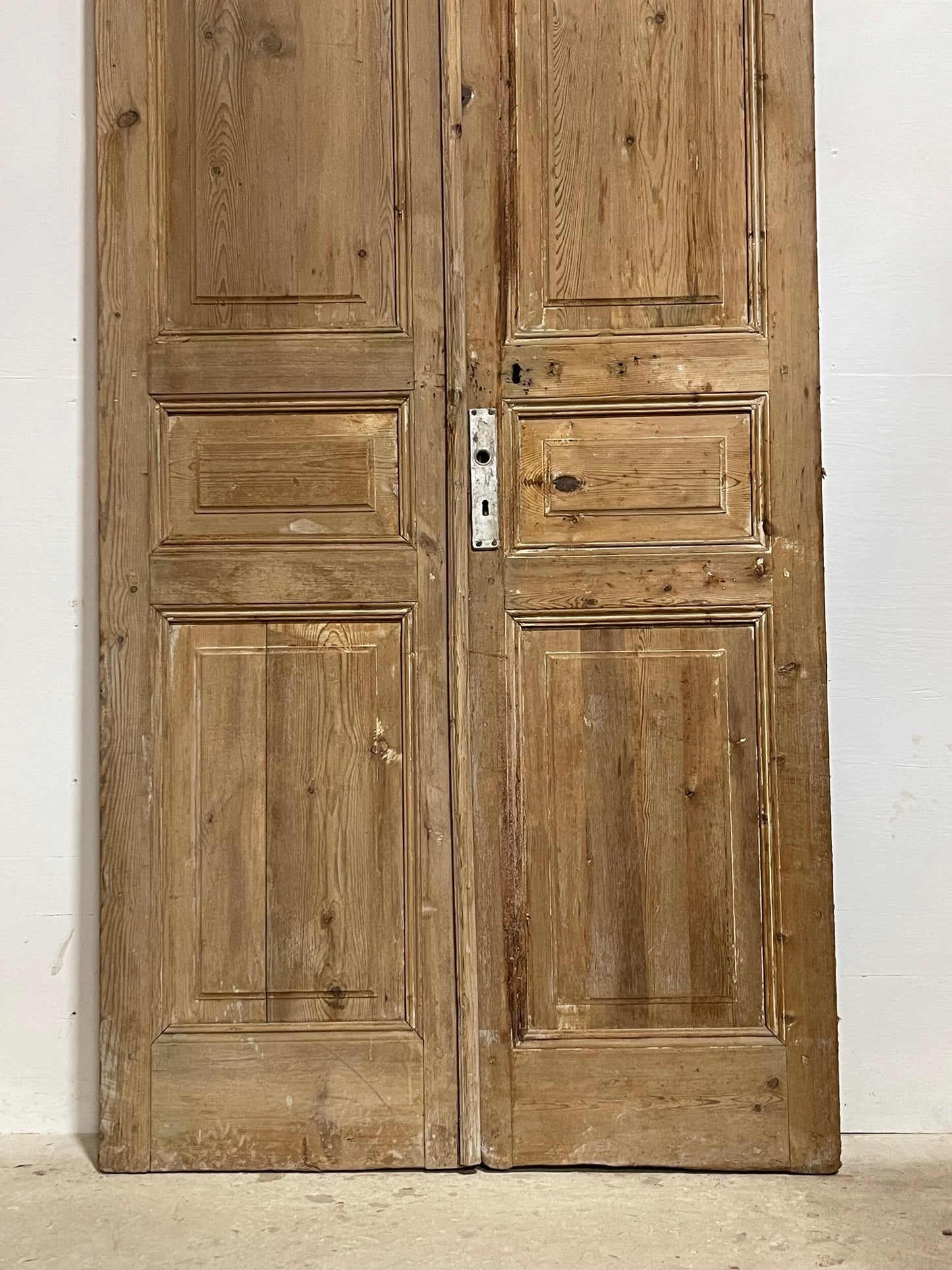 Antique French panel doors (96.5x43.75) I186